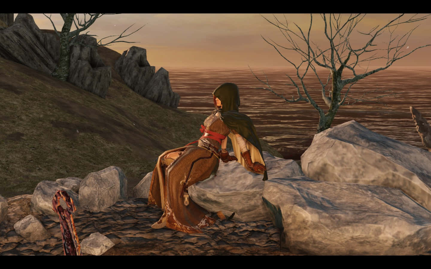 Dark Souls, Emerald Herald, hooded figure, HD Desktop Wallpaper