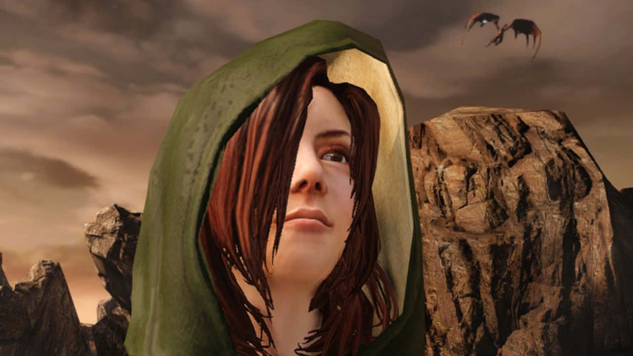 Dark Souls, Emerald Herald, hooded woman, HD Desktop Wallpaper