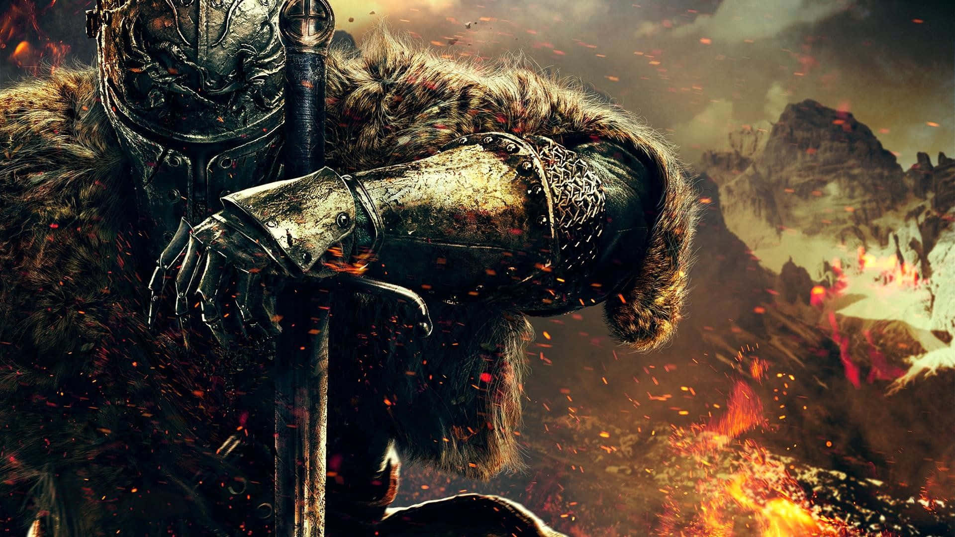 Solaire, Dark Souls, ornate armor, Full HD Desktop Wallpaper