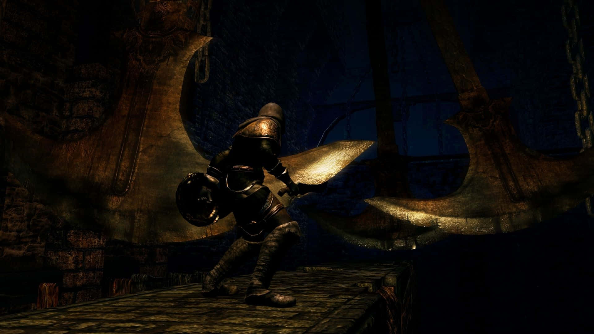 Dark Souls, Solaire, glowing sword, Full HD Desktop Wallpaper