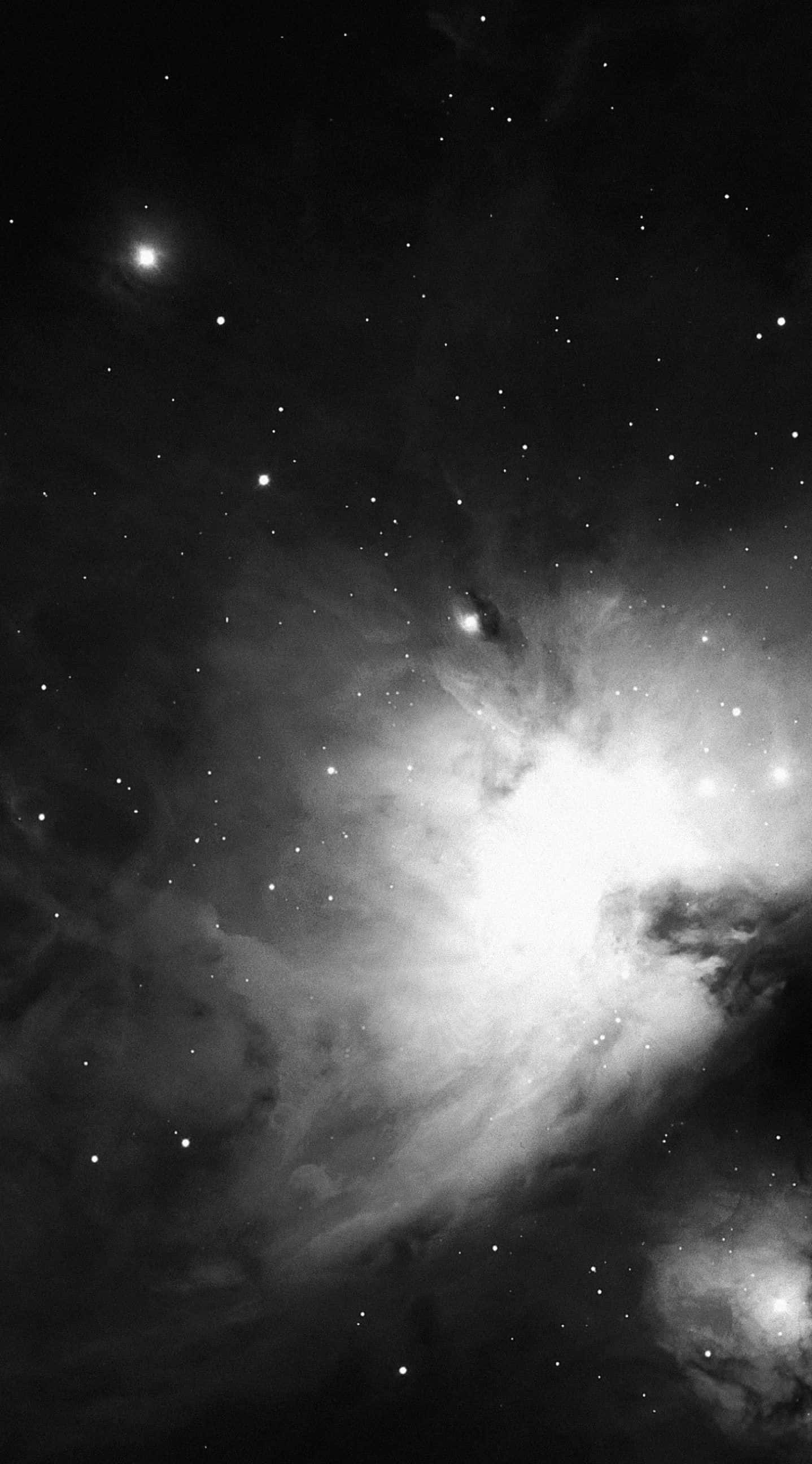 Dark Space, nebula, stars, 2K Phone Wallpaper