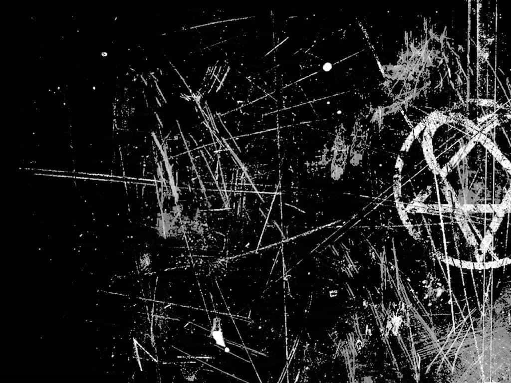 Dark Grunge, black and white, abstract composition, SD Desktop Wallpaper