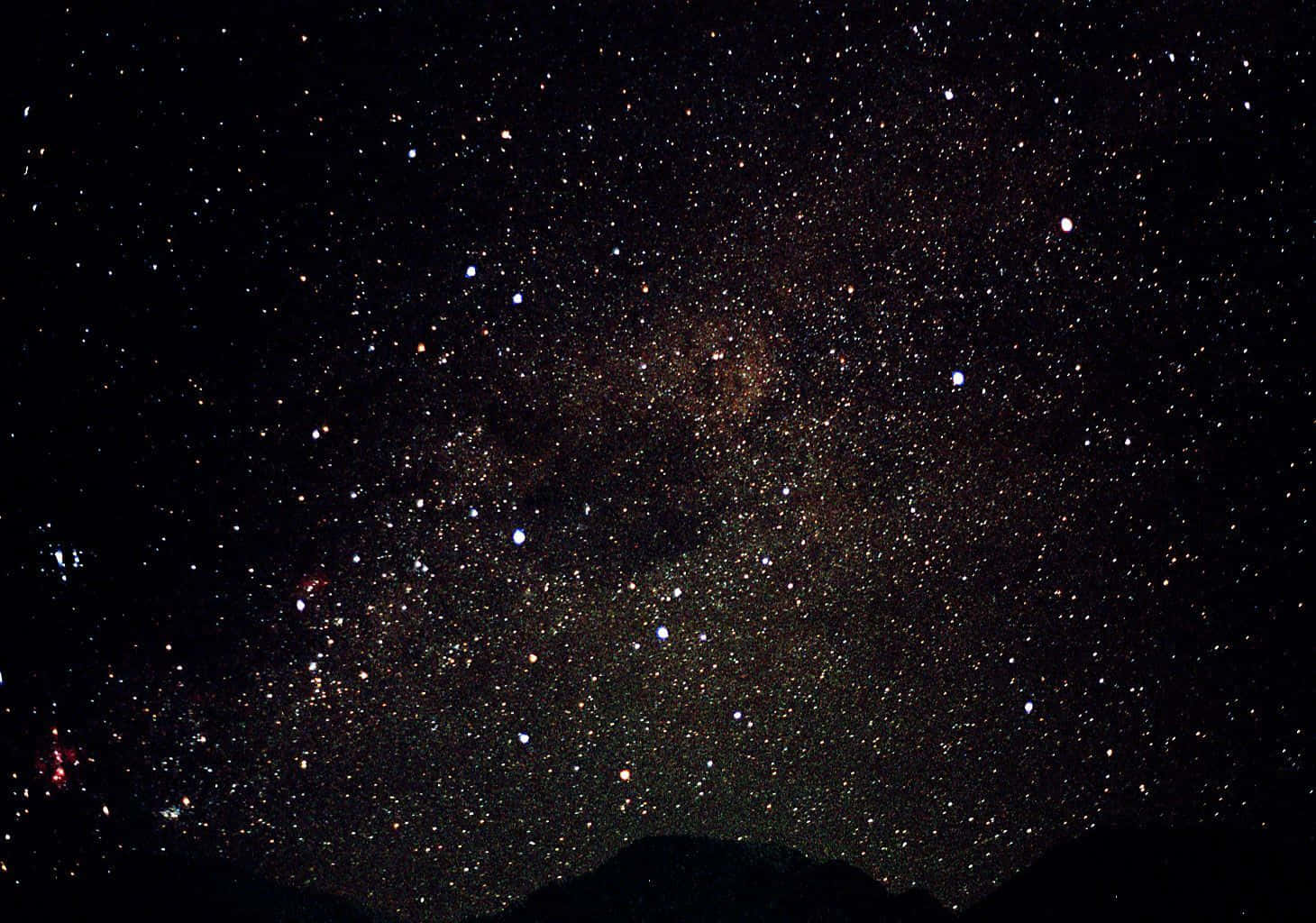 Dark Starry Night, Milky Way galaxy, stars, HD Desktop Wallpaper