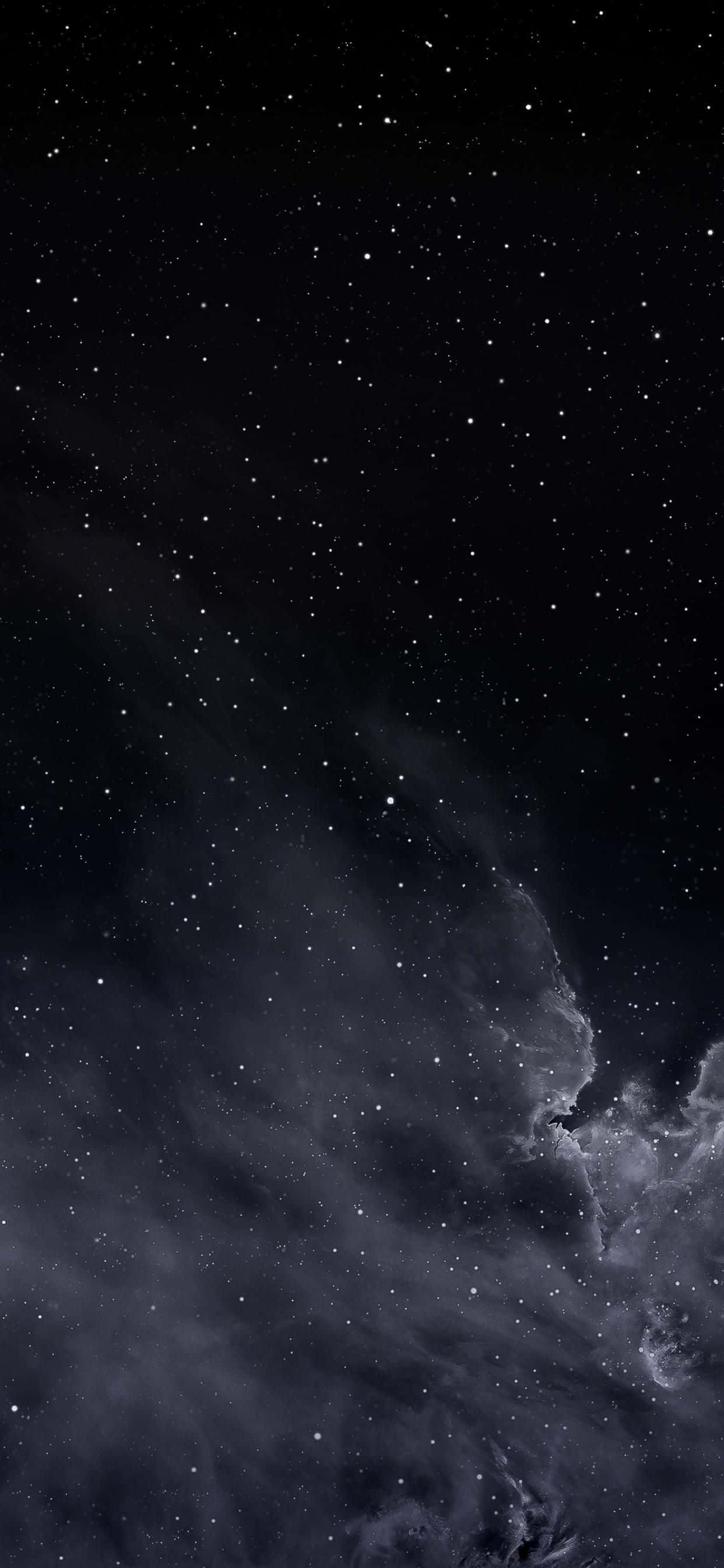 Dark Starry Night, starry night sky, twinkling stars, 2K Phone Wallpaper