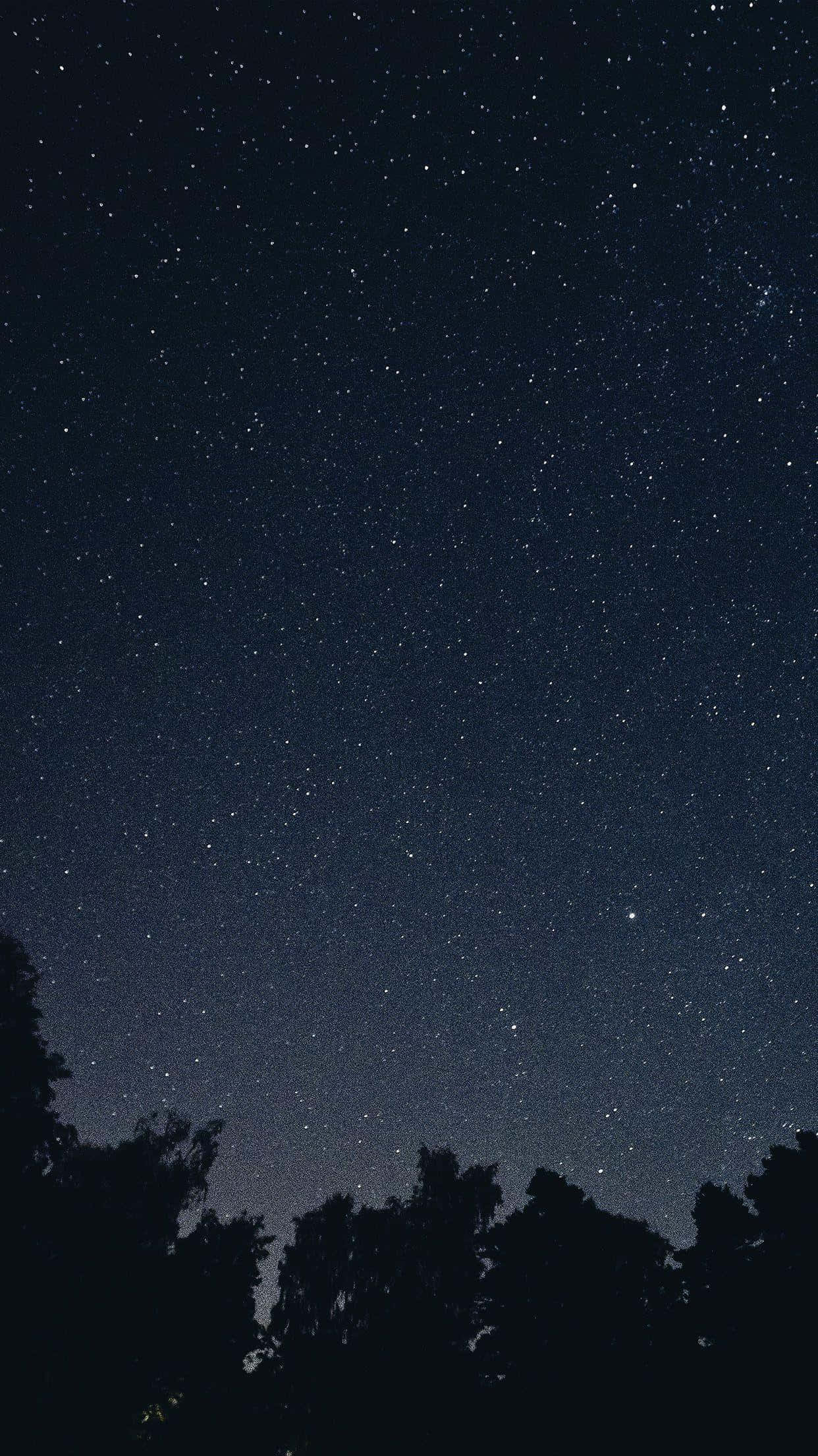 Dark Starry Night, starry night sky, stars, Full HD Phone Wallpaper