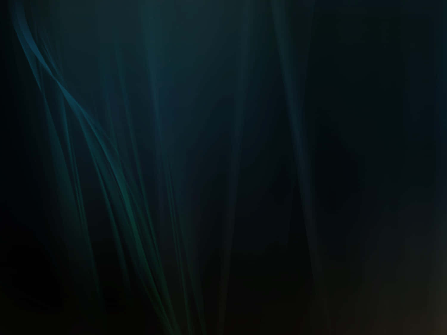 Dark Teal, light rays, deep black, HD Desktop Wallpaper
