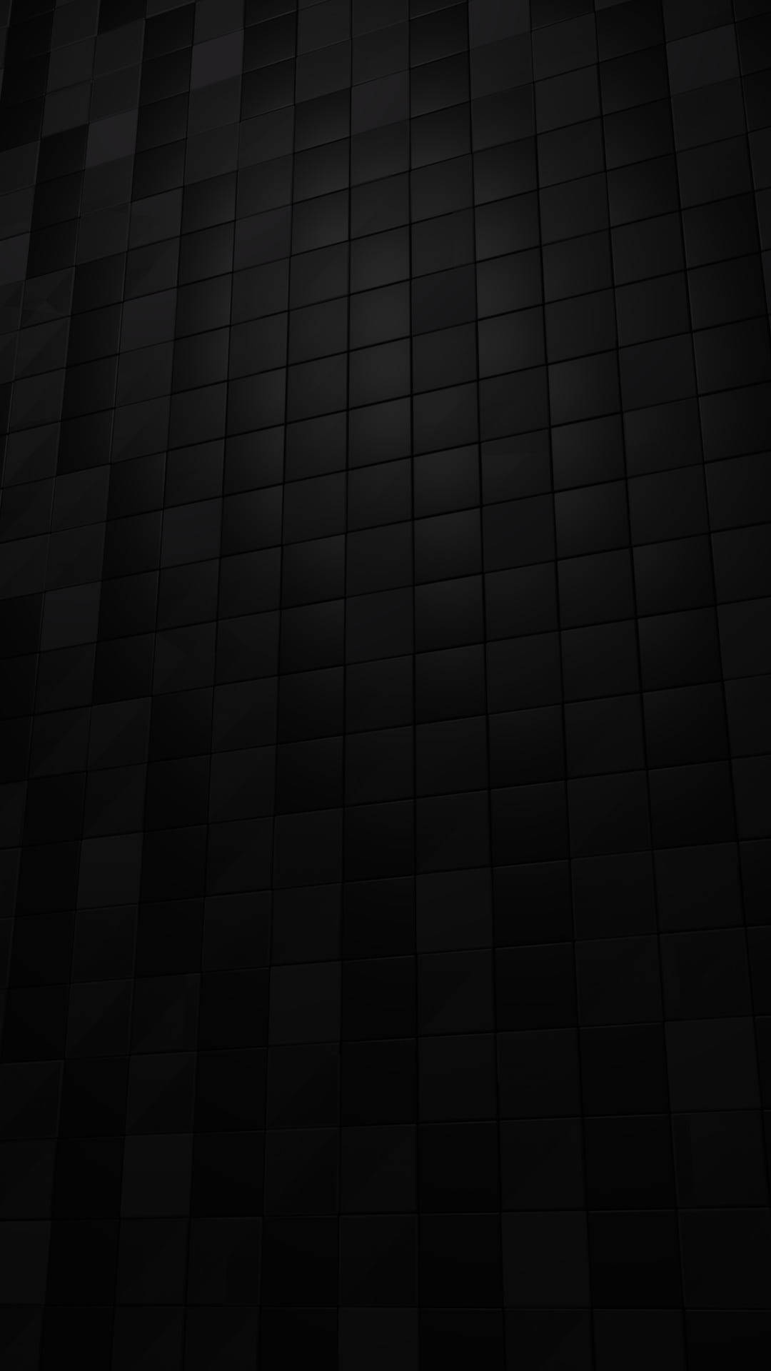 Dark Wall Squares, matte black, square tiles, Full HD Phone Wallpaper