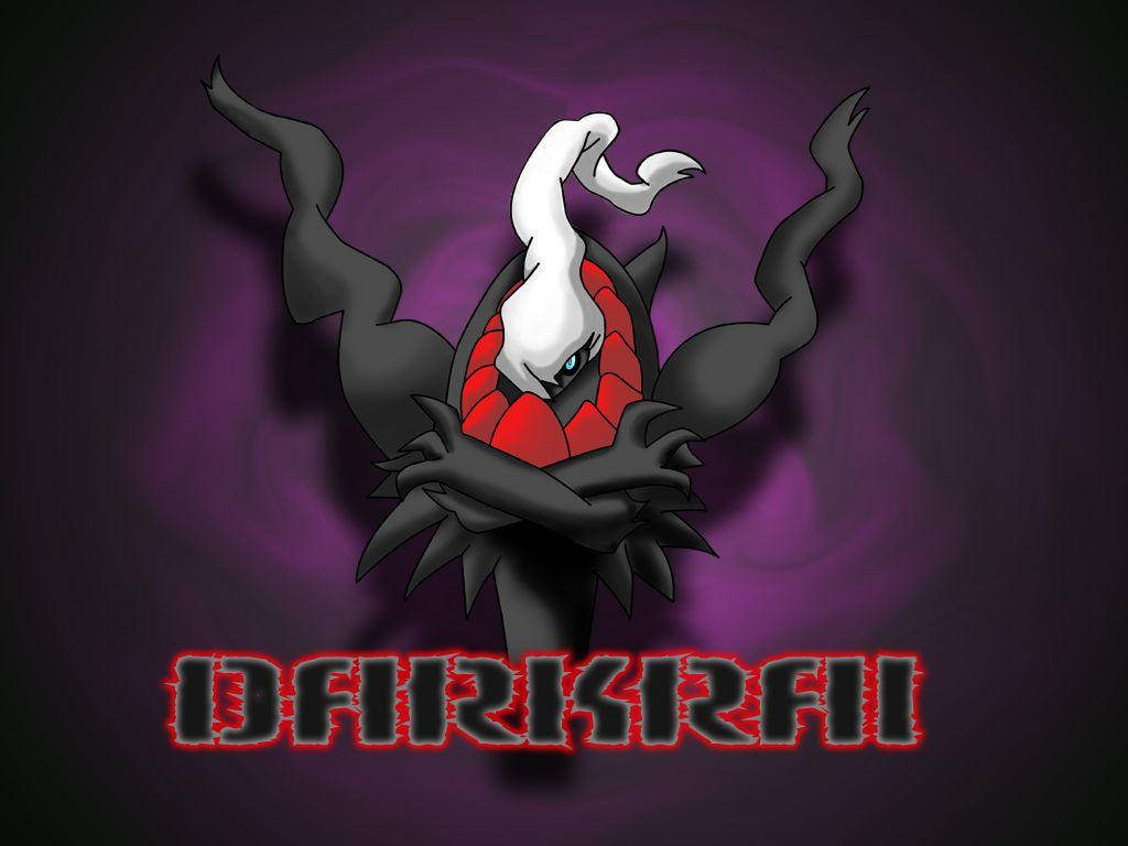 Darkrai, dark purple, red, SD Desktop Wallpaper