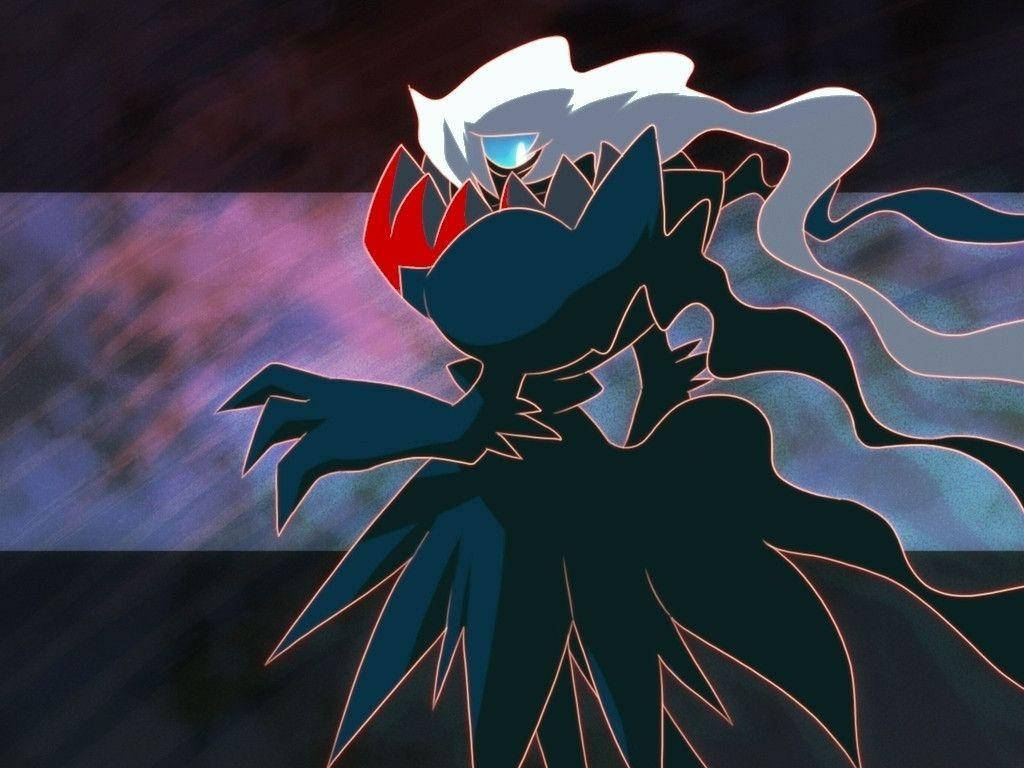 Darkrai, Complete Form, dark blue, SD Desktop Wallpaper