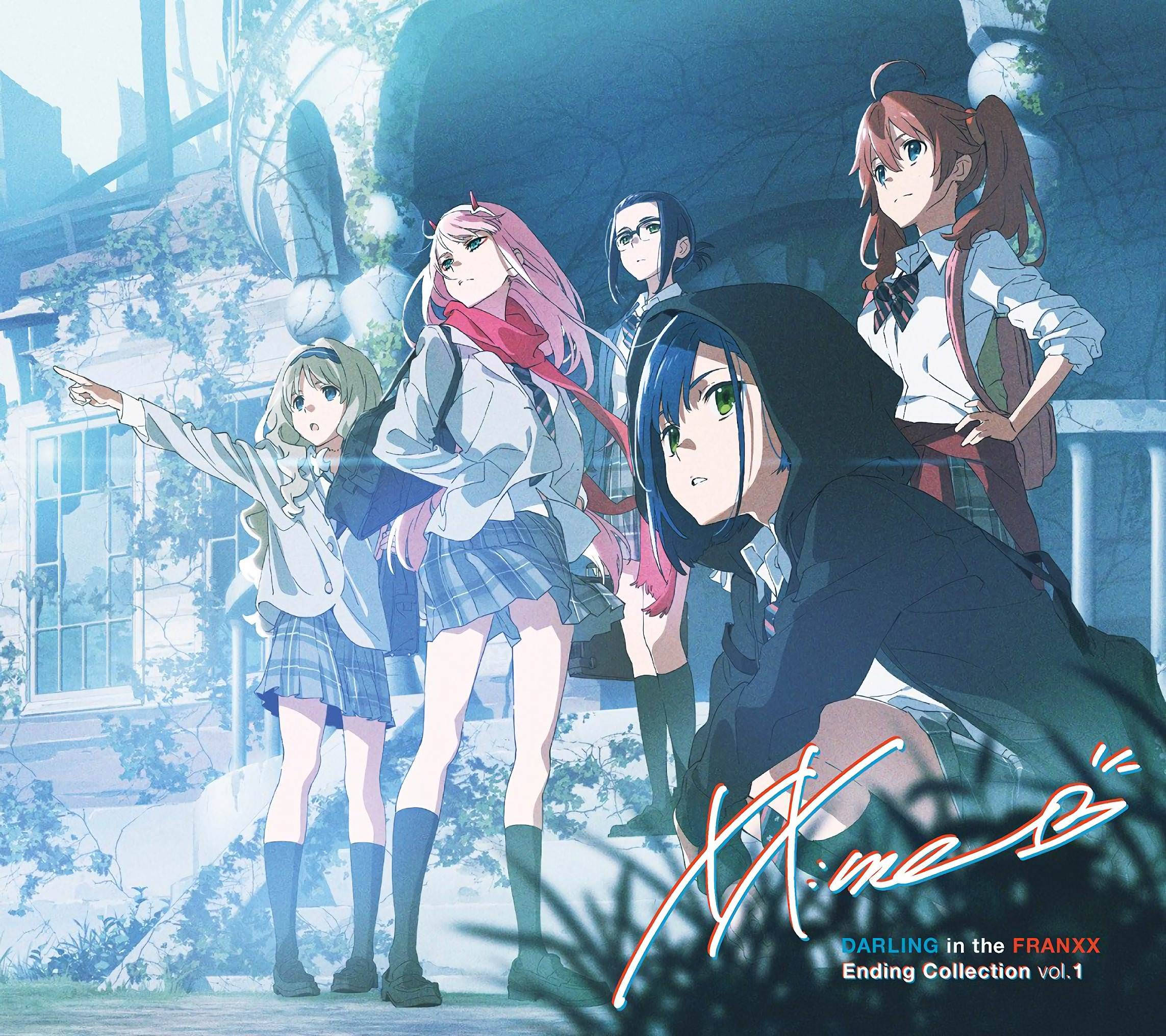 Darling In The Franxx, female pilots, school uniforms, Full HD Desktop Wallpaper