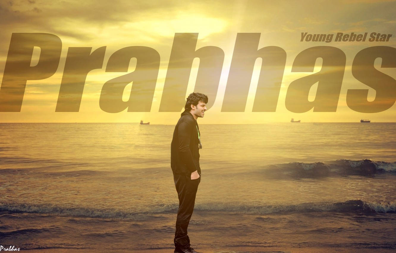 Darling Prabhas Movie, beach, sunset, HD Desktop Wallpaper