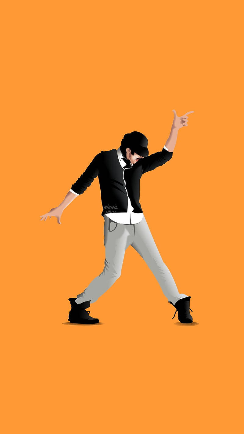 Darling Prabhas Movie, cartoon, black and white outfit, HD Phone Wallpaper