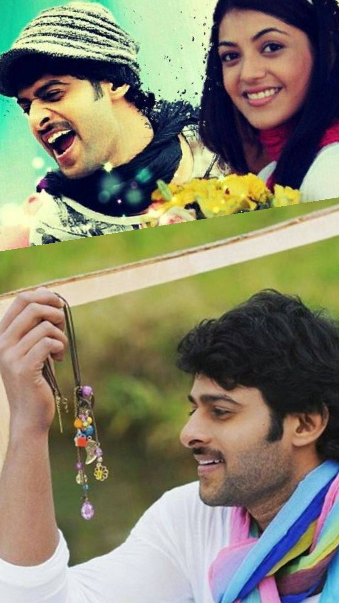 Darling Prabhas Movie, colorful beads, bright outdoor scene, Full HD Phone Wallpaper