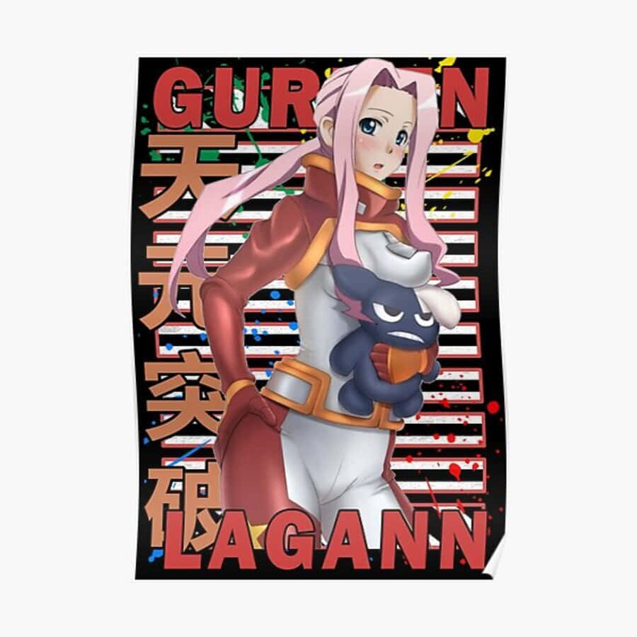Darry Adai, pink hair, red armor, SD Desktop Wallpaper