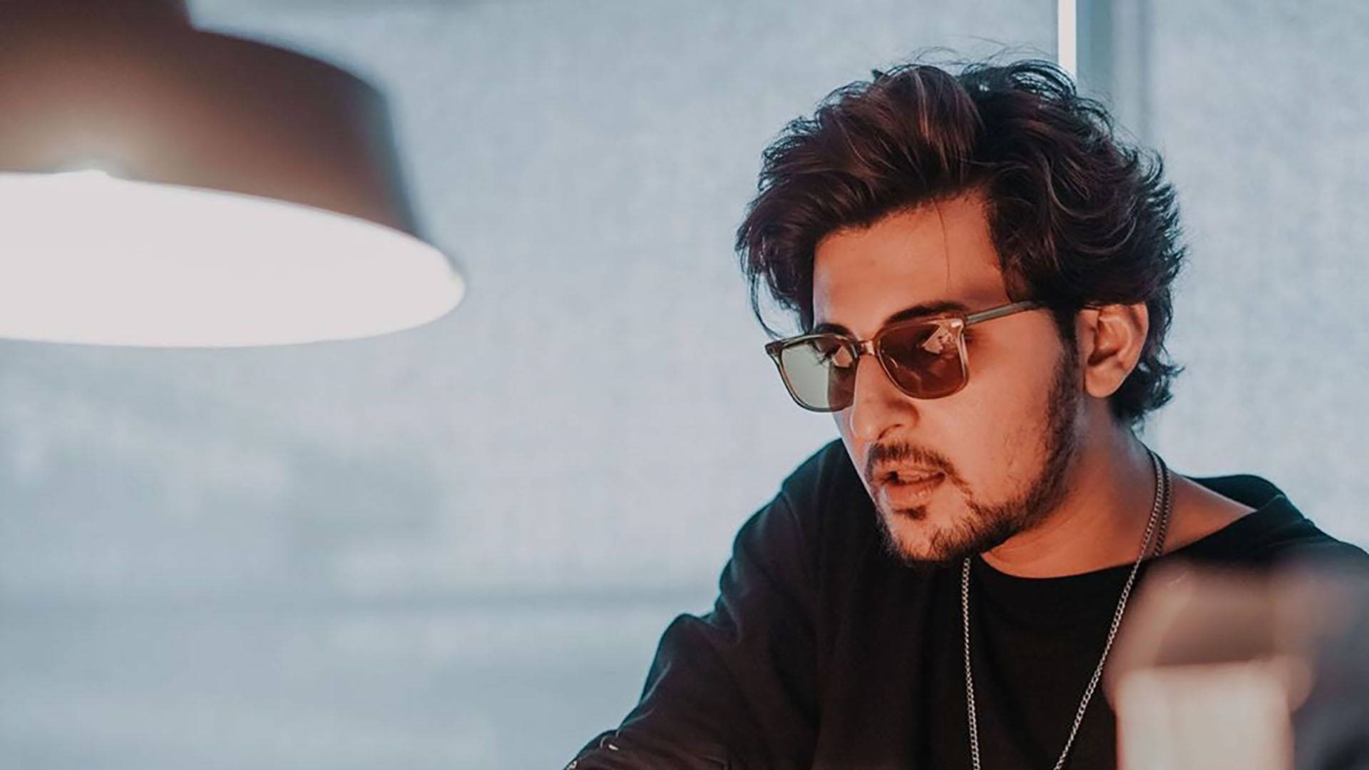 Darshan Raval, dark curly hair, sunglasses, Full HD Desktop Wallpaper