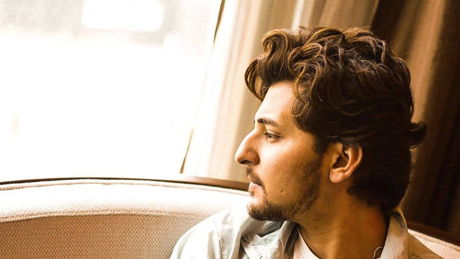 Darshan Raval, vintage, curly brown hair, Full HD Desktop Wallpaper