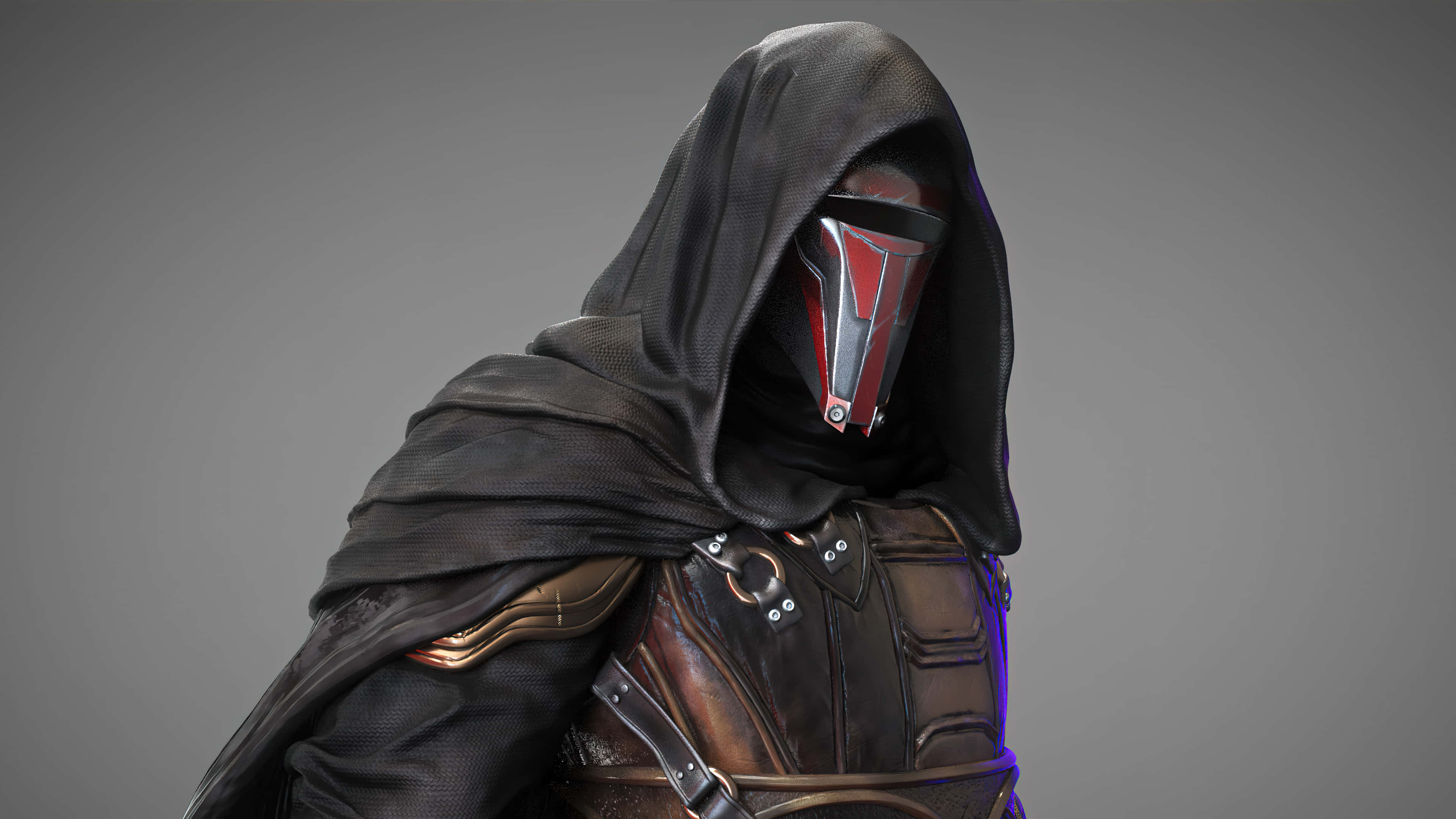 Darth Revan, 4K, gray, 4K Desktop Wallpaper
