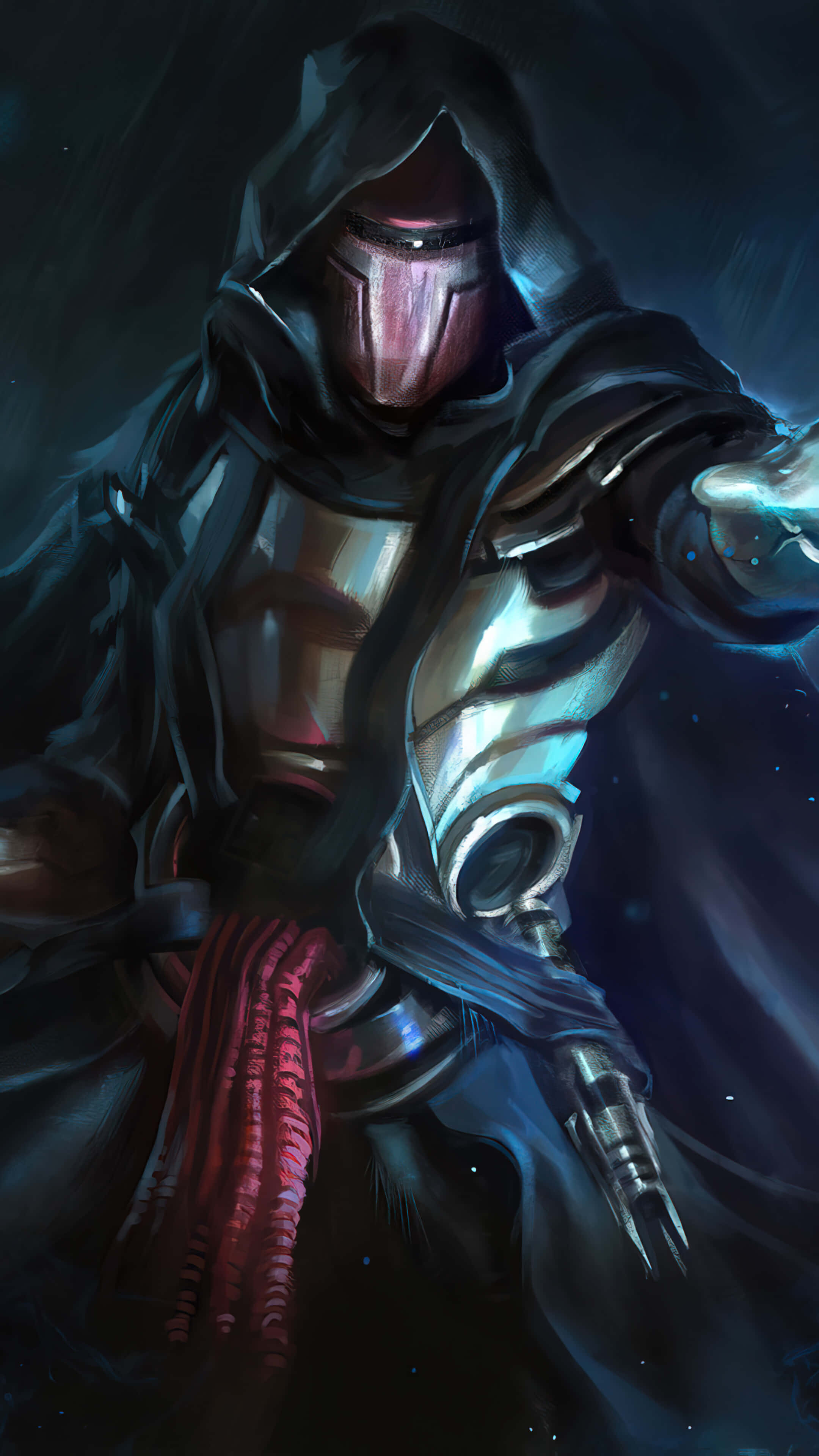 Darth Revan, 4K wallpaper, metallic armor, 4K Phone Wallpaper