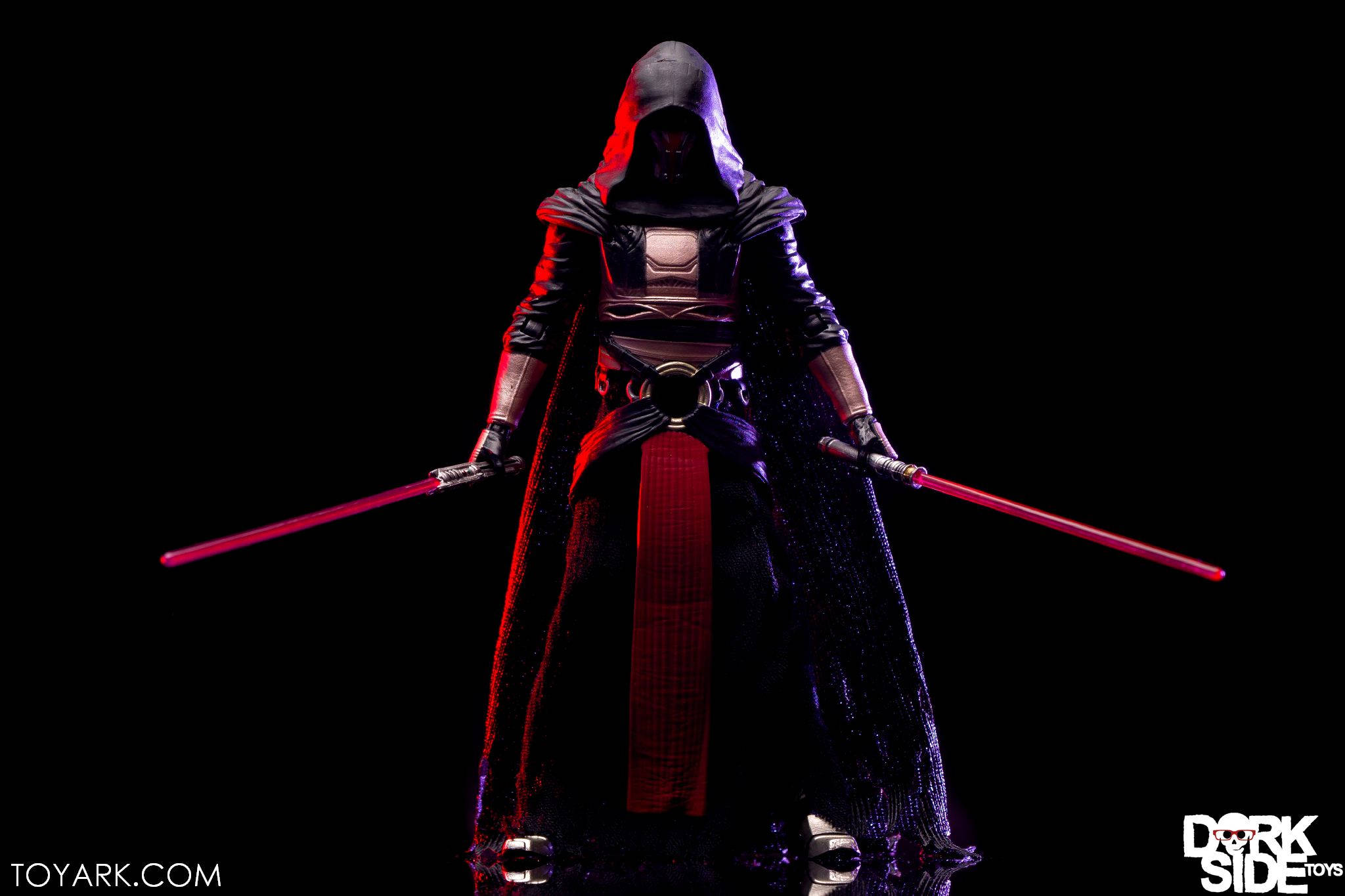 Darth Revan, red lightsabers, dramatic red and purple lighting, Full HD Desktop Wallpaper