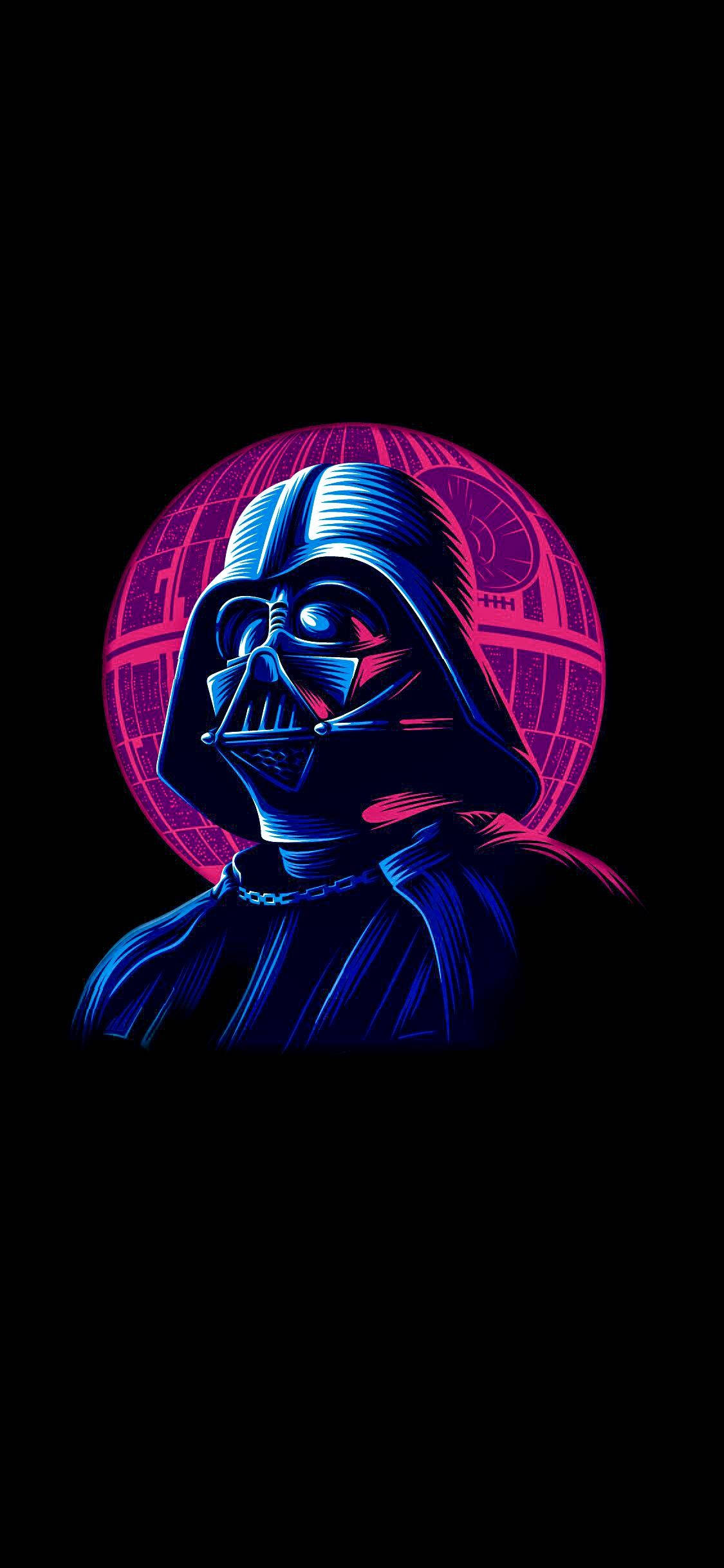 Darth Vader, OLED, iPhone, Full HD Phone Wallpaper