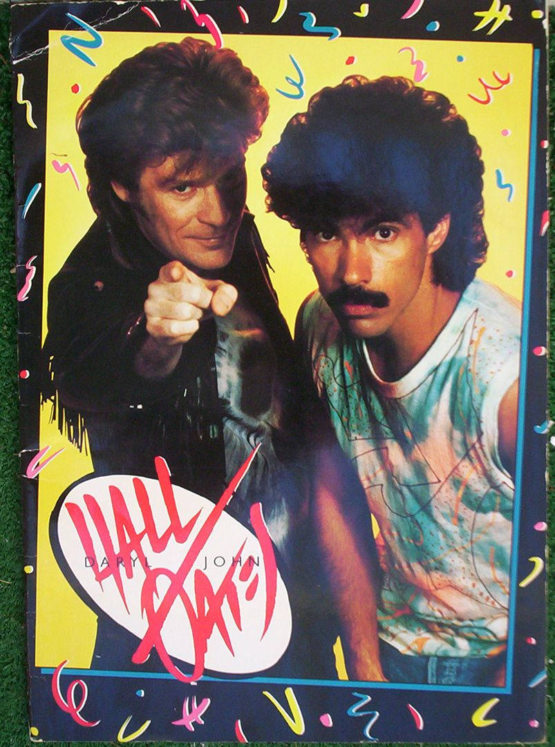 Daryl Hall John Oates, curly hair, mustaches, SD Phone Wallpaper