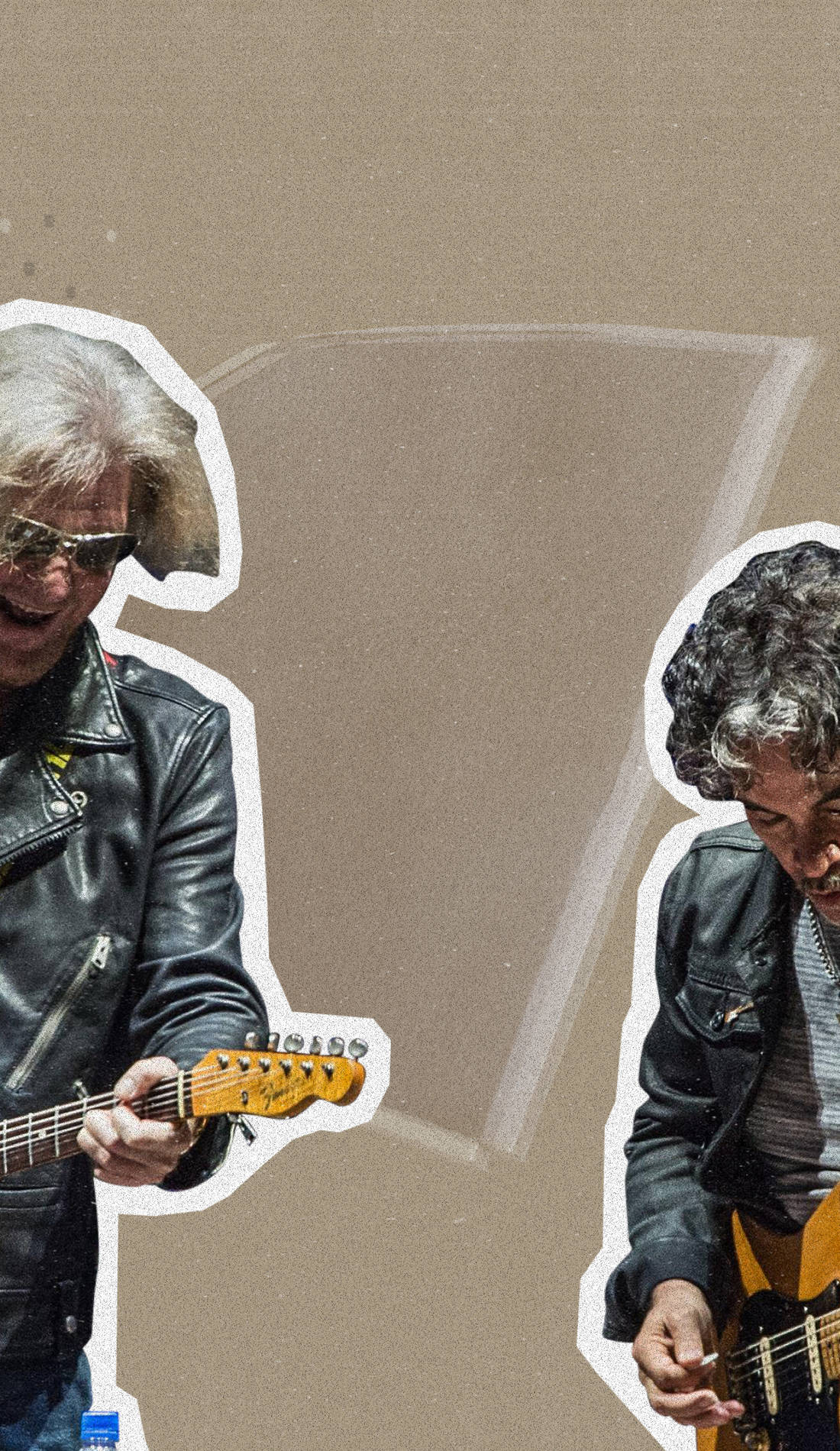Daryl Hall, John Oates, leather jackets, HD Phone Wallpaper