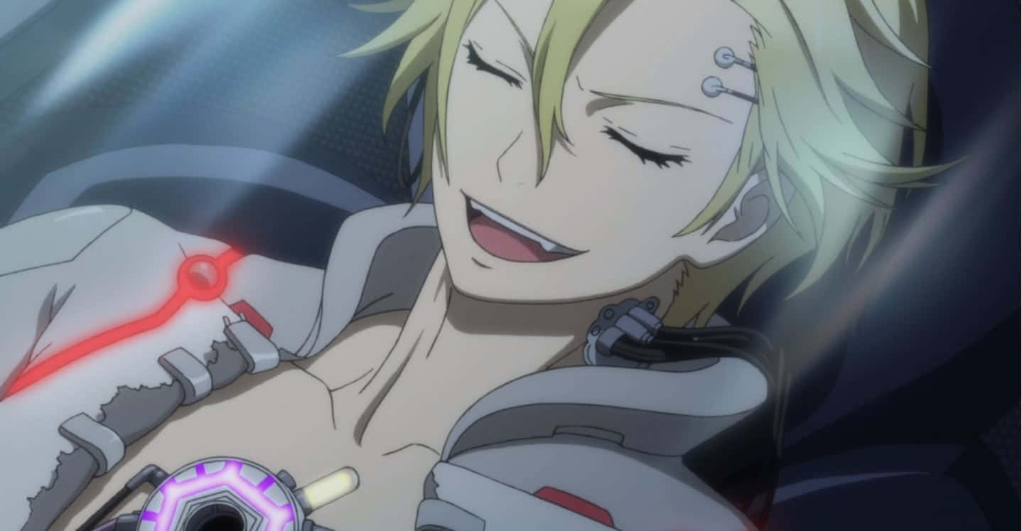 Daryl Yan, anime character, blonde hair, HD Desktop Wallpaper