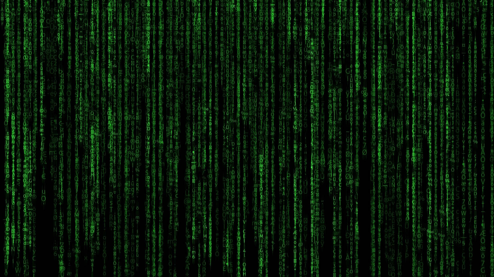 Data, green codes, falling matrix, Full HD Desktop Wallpaper