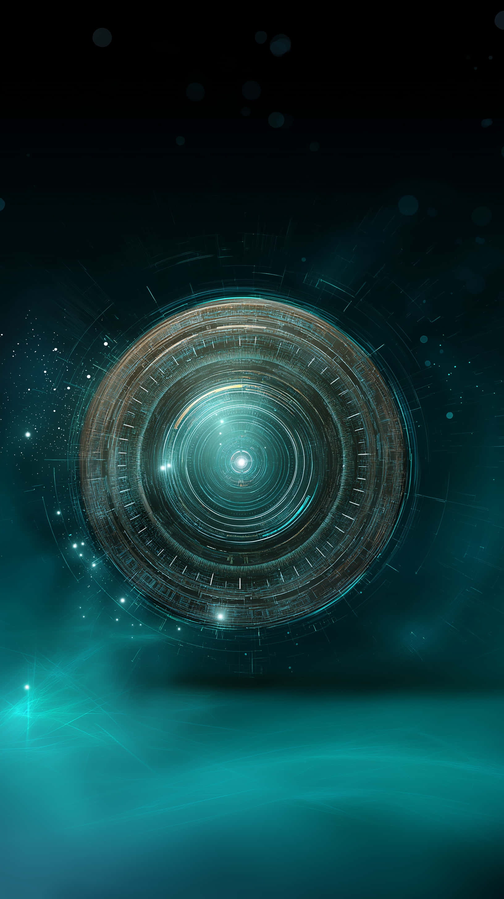 cosmic hub, luminous digital portal, galactic essence, 2K Phone Wallpaper