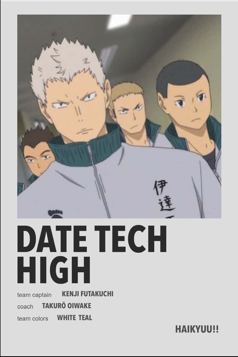 Date Tech High, Volleyball Team, white teal uniforms, SD Phone Wallpaper