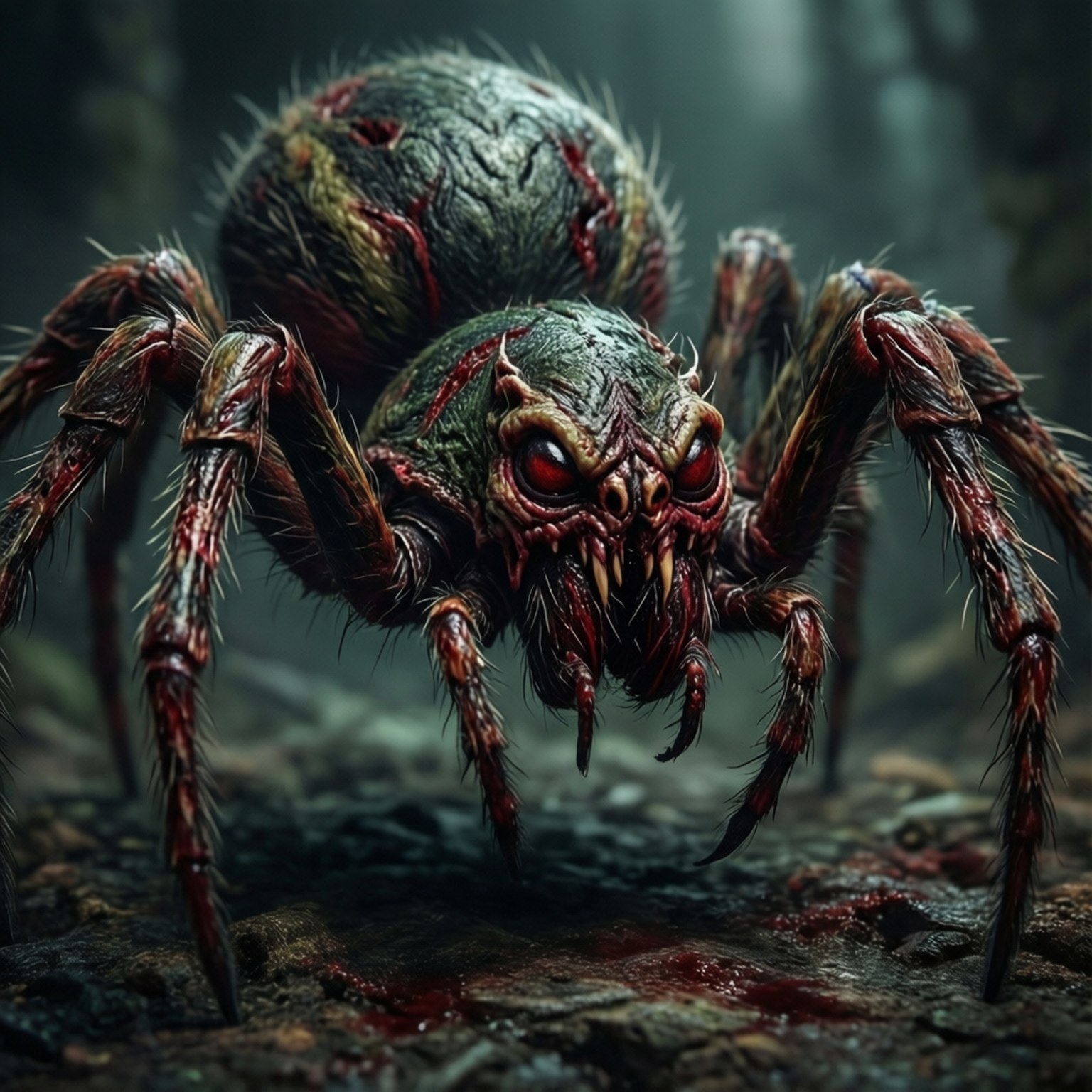 Dathomir, spider-like creature, many eyes, HD Desktop Wallpaper