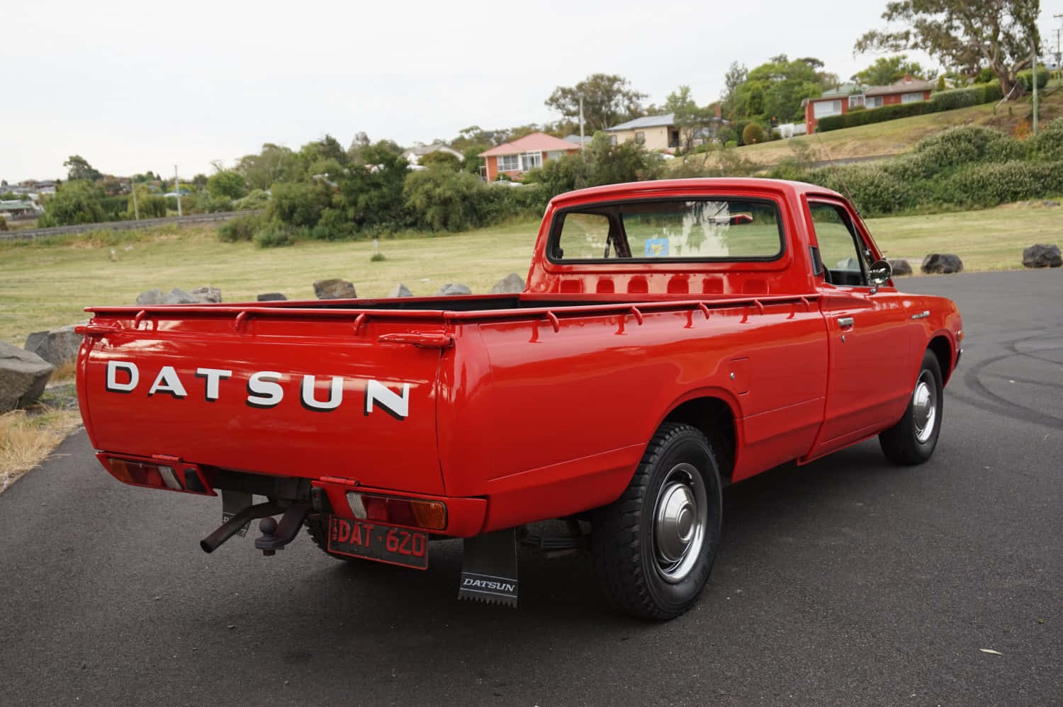 Datsun 620, pickup truck, vintage, HD Desktop Wallpaper