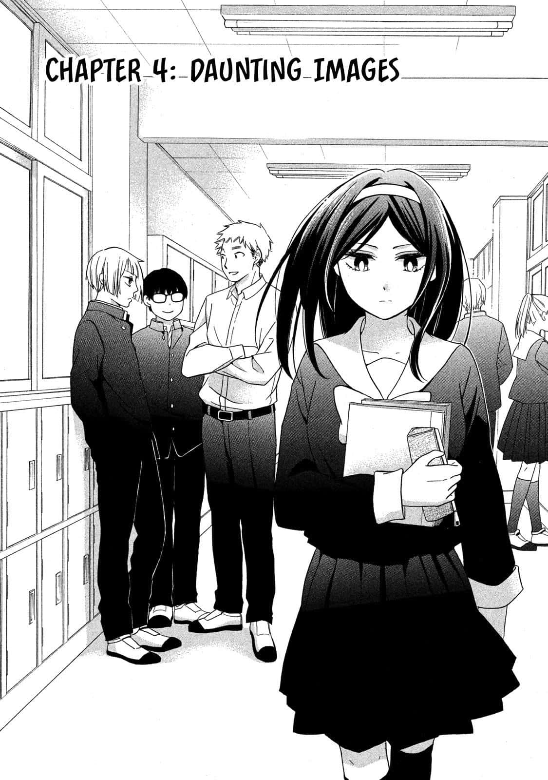 Daunting Images Chapter, anime girl, school uniform, HD Phone Wallpaper