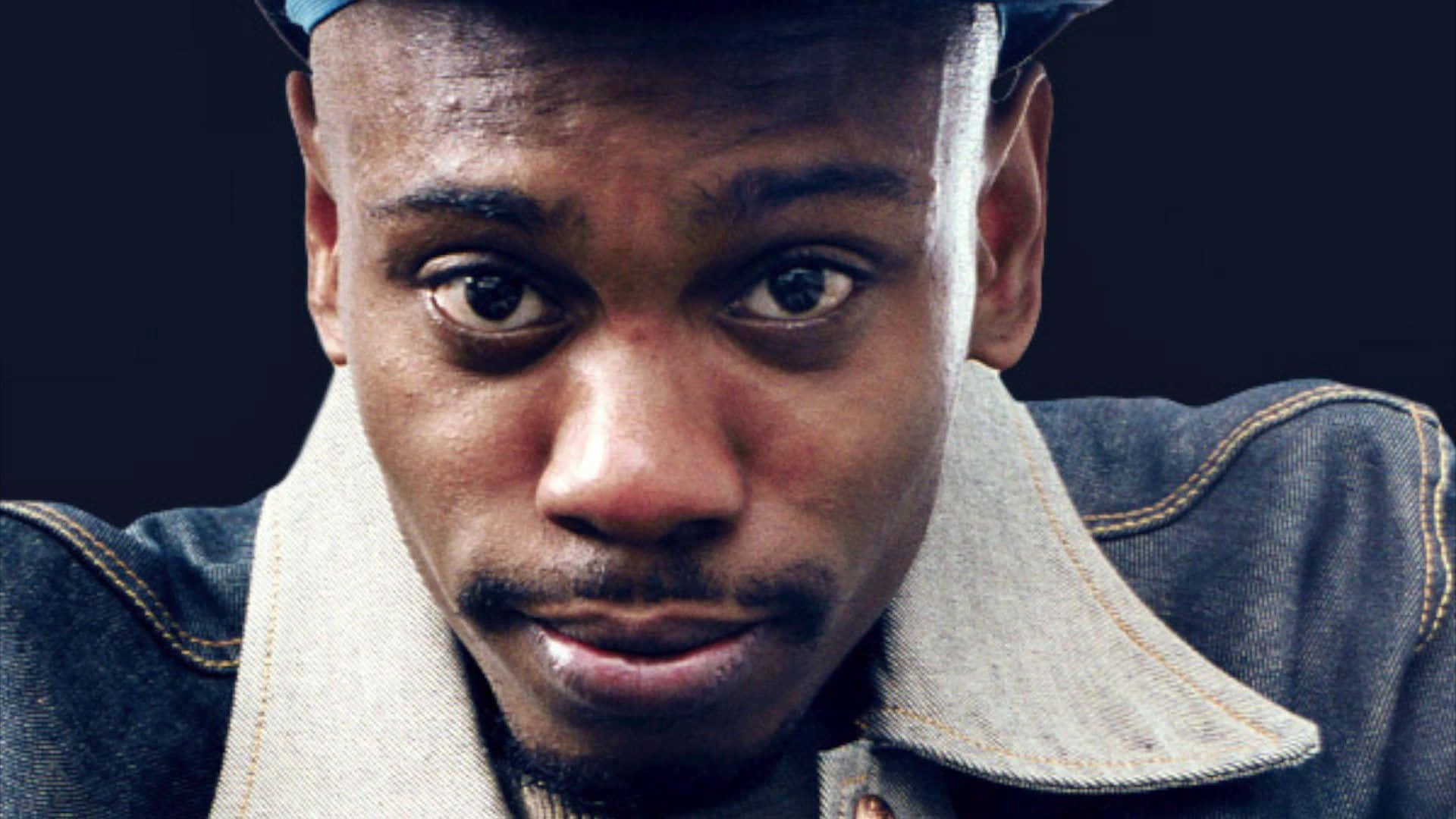 Dave Chappelle, denim jacket, cap, Full HD Desktop Wallpaper