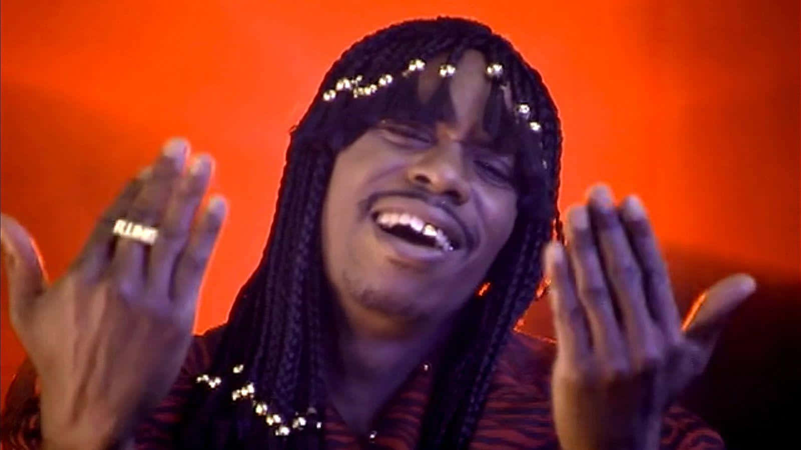 Dave Chappelle, braided hair, beads, HD Desktop Wallpaper