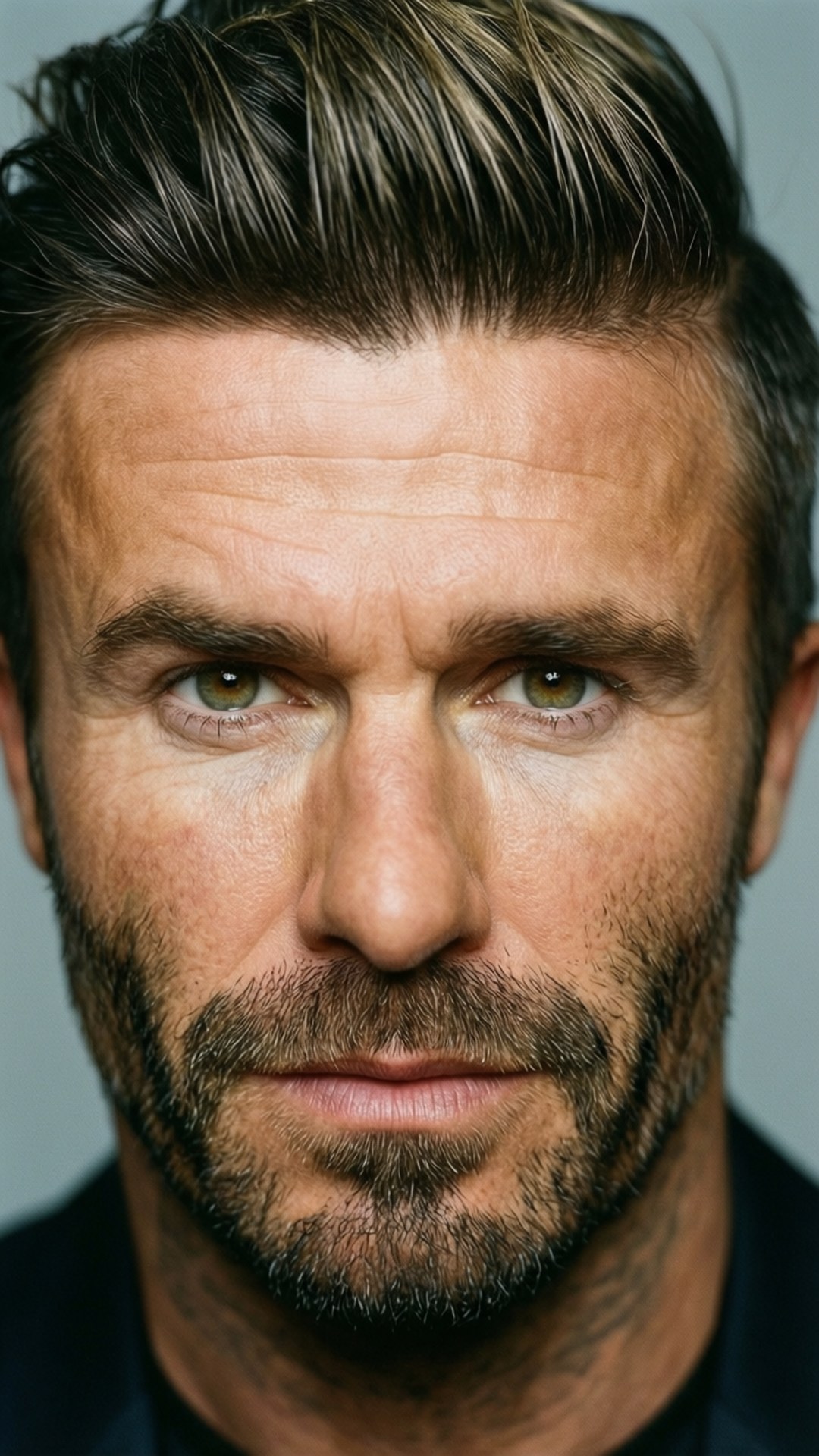 David Beckham, undercut hairstyle, facial hair, Full HD Phone Wallpaper