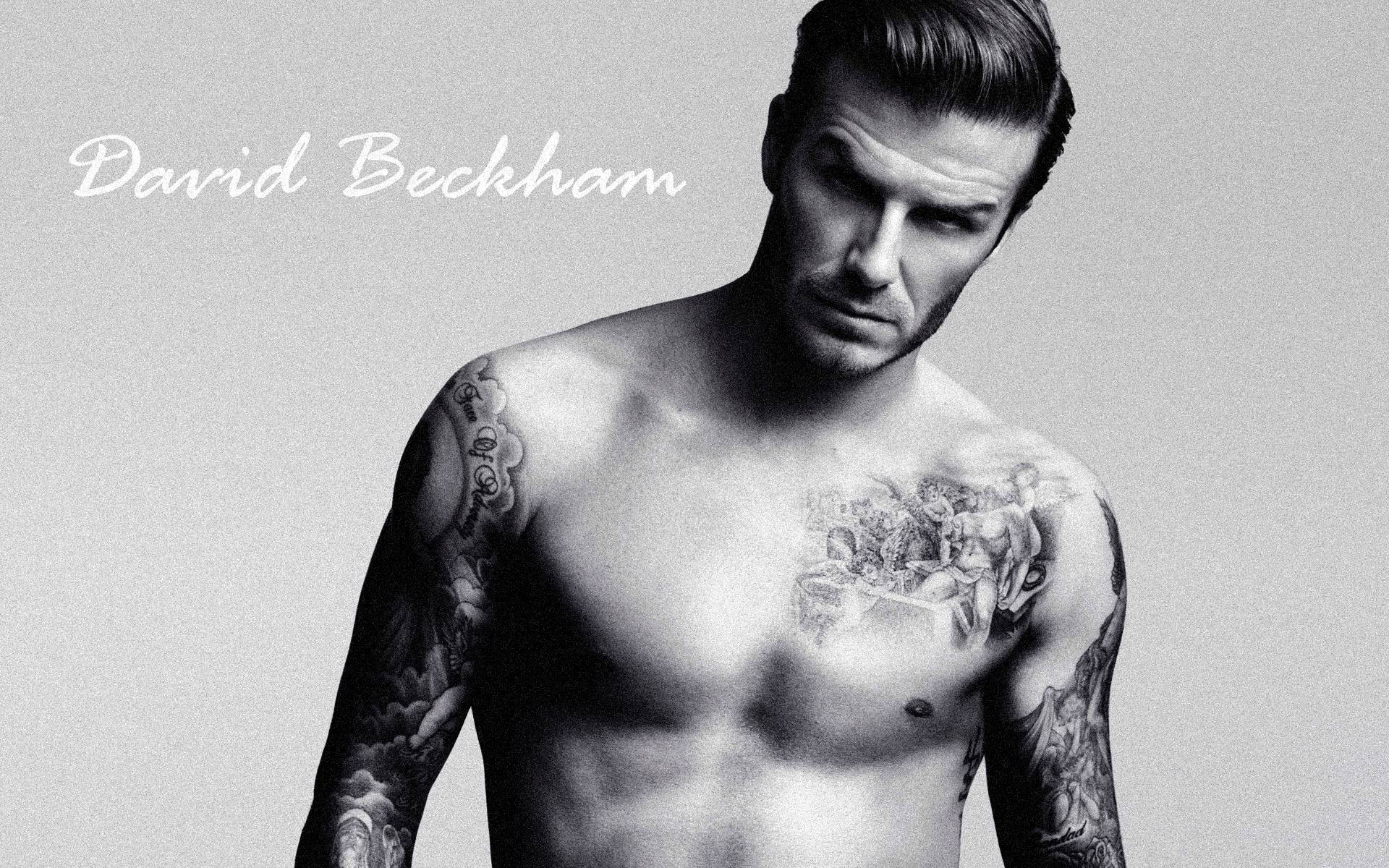 David Beckham, tattoos, arms, Full HD Desktop Wallpaper