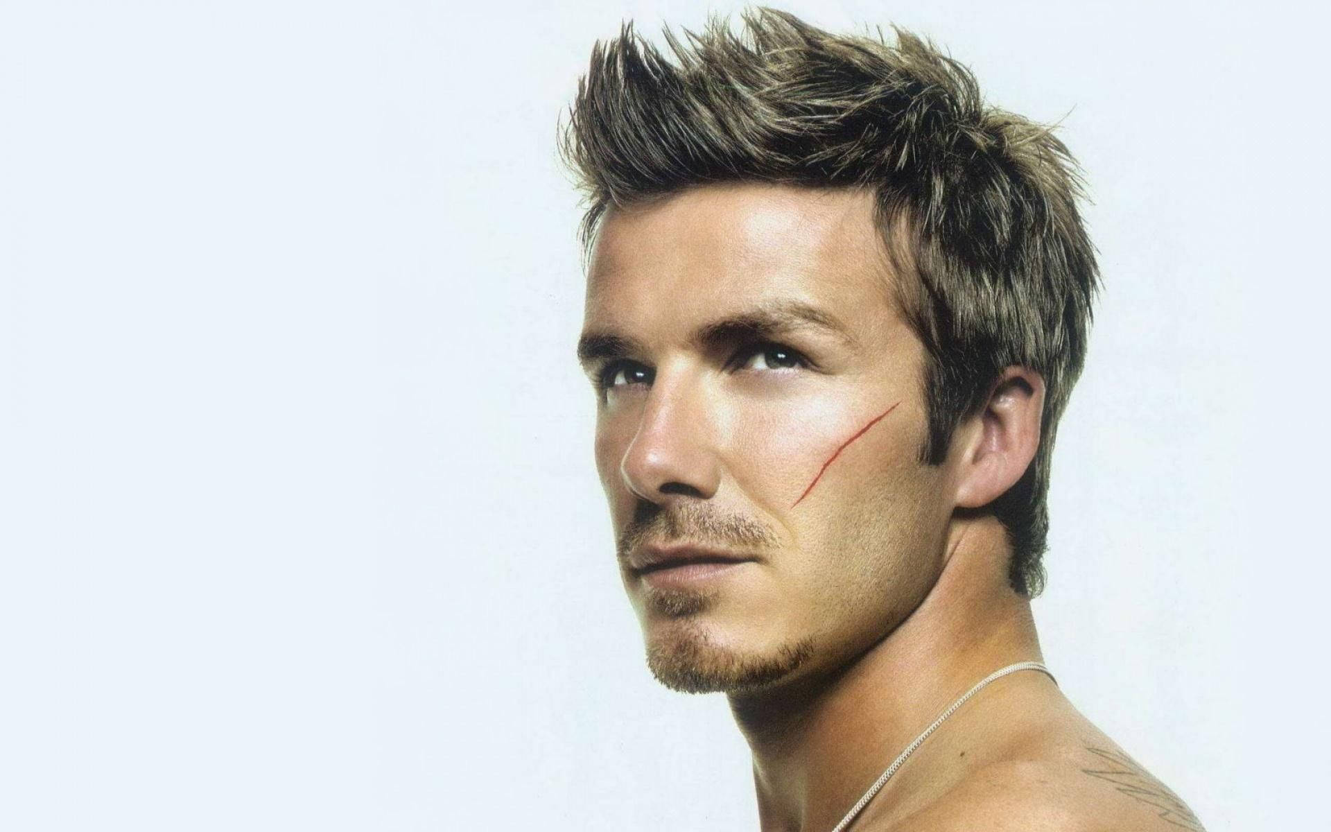 David Beckham, quasi-mohawk, spiky hair, Full HD Desktop Wallpaper