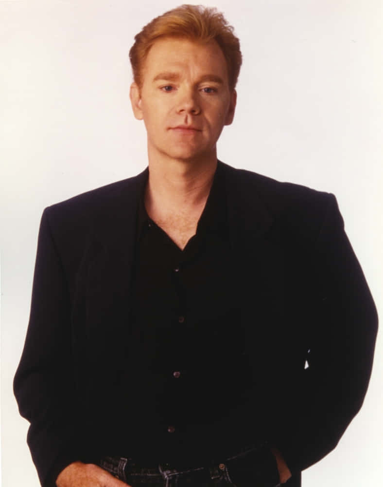 David Caruso, redish hair, black blazer, SD Phone Wallpaper