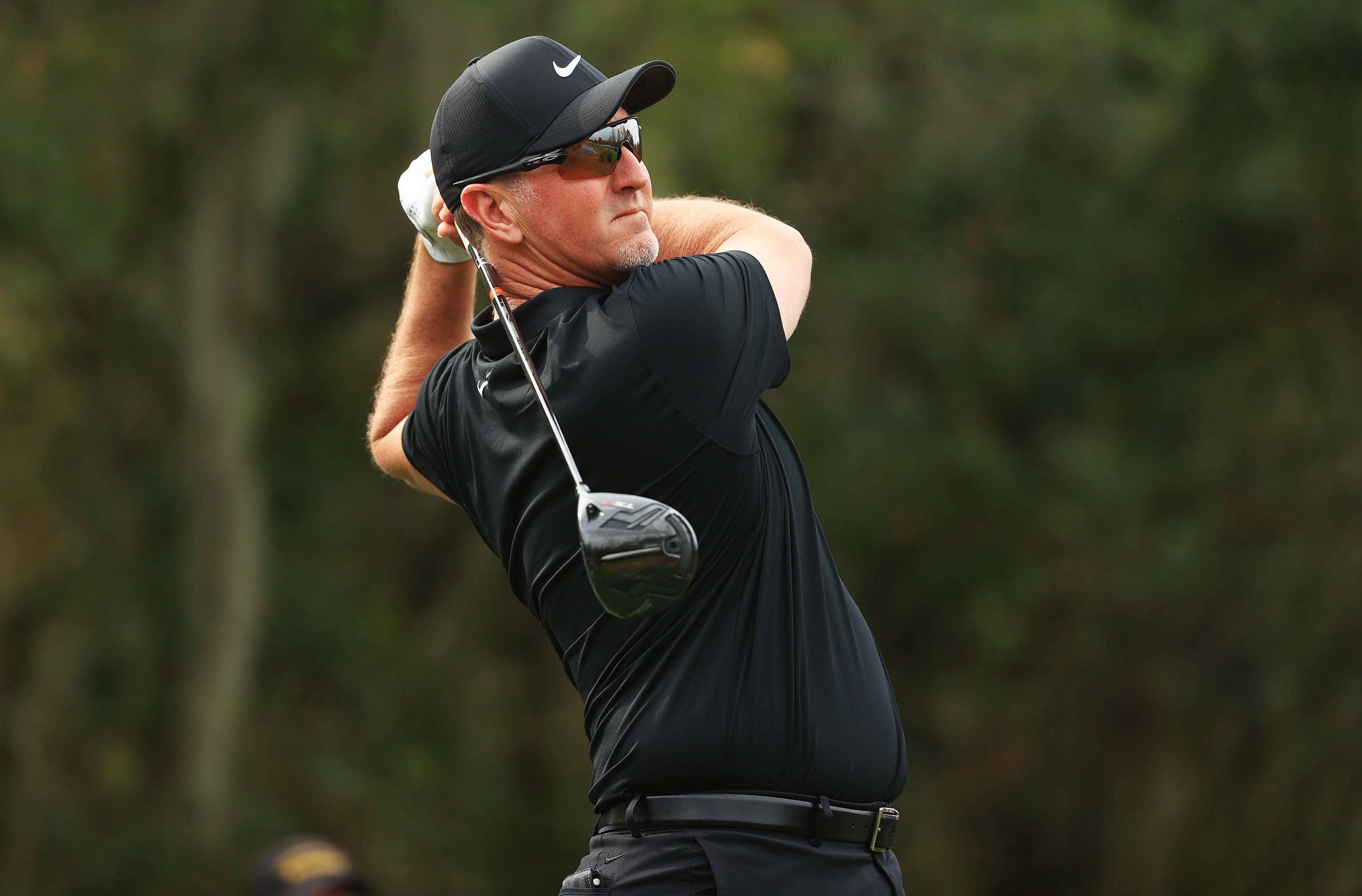 David Duval, golfer, black, 4K Desktop Wallpaper