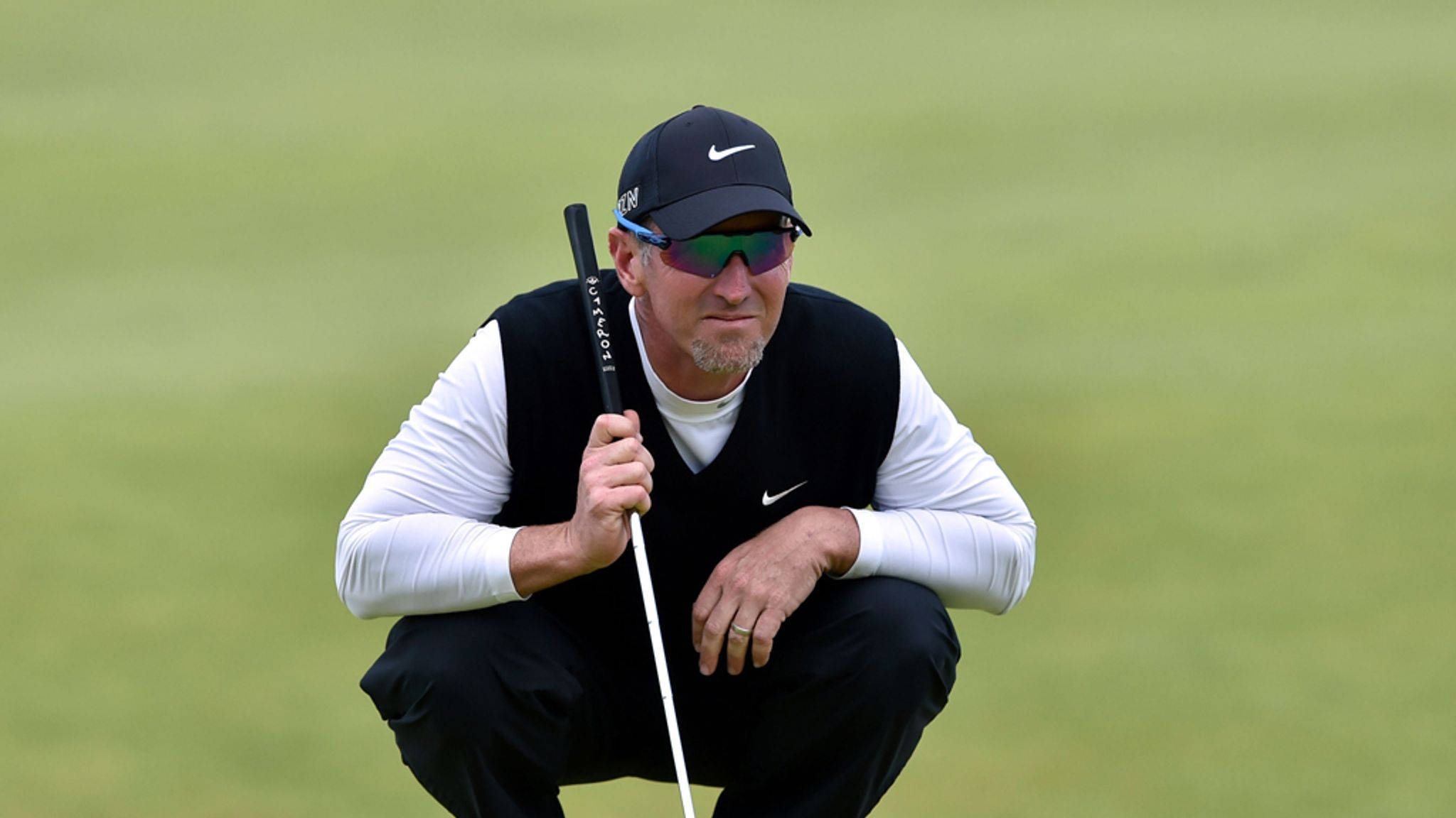 David Duval, putter, fairway, Full HD Desktop Wallpaper