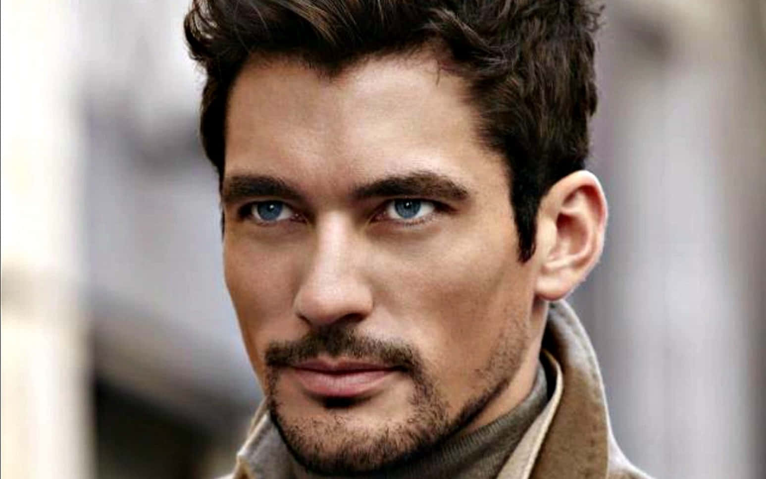 David Gandy, blue eyes, dark hair, HD Desktop Wallpaper
