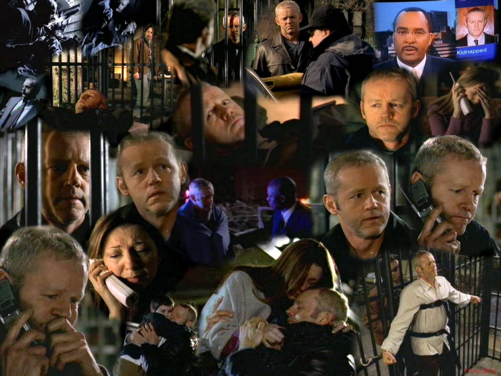 David Morse, acting profile collage, dramatic scenes, SD Desktop Wallpaper