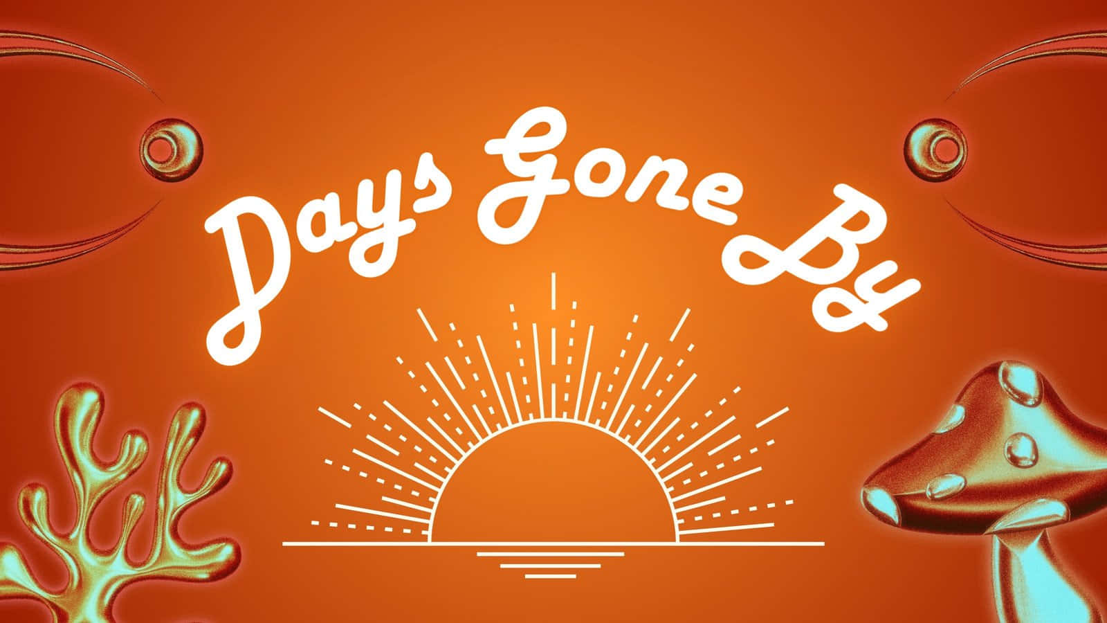 Days Gone, sunburst, coral mushroom, HD Desktop Wallpaper