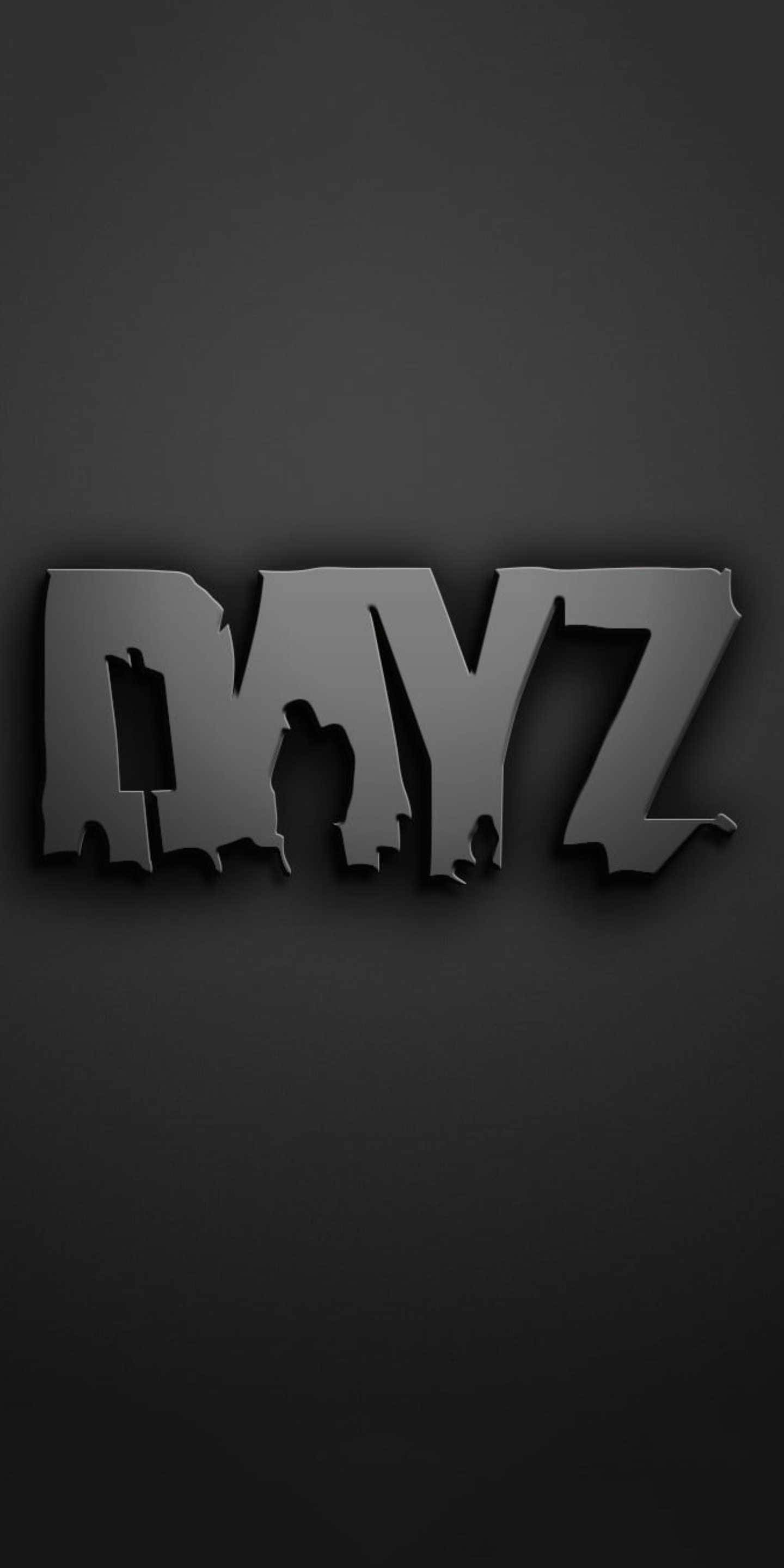 DayZ, metallic, silhouette figures, 2K Phone Wallpaper