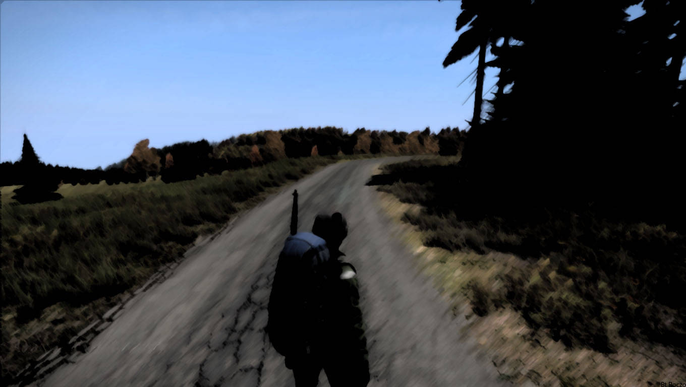DayZ, man, backpack, HD Desktop Wallpaper