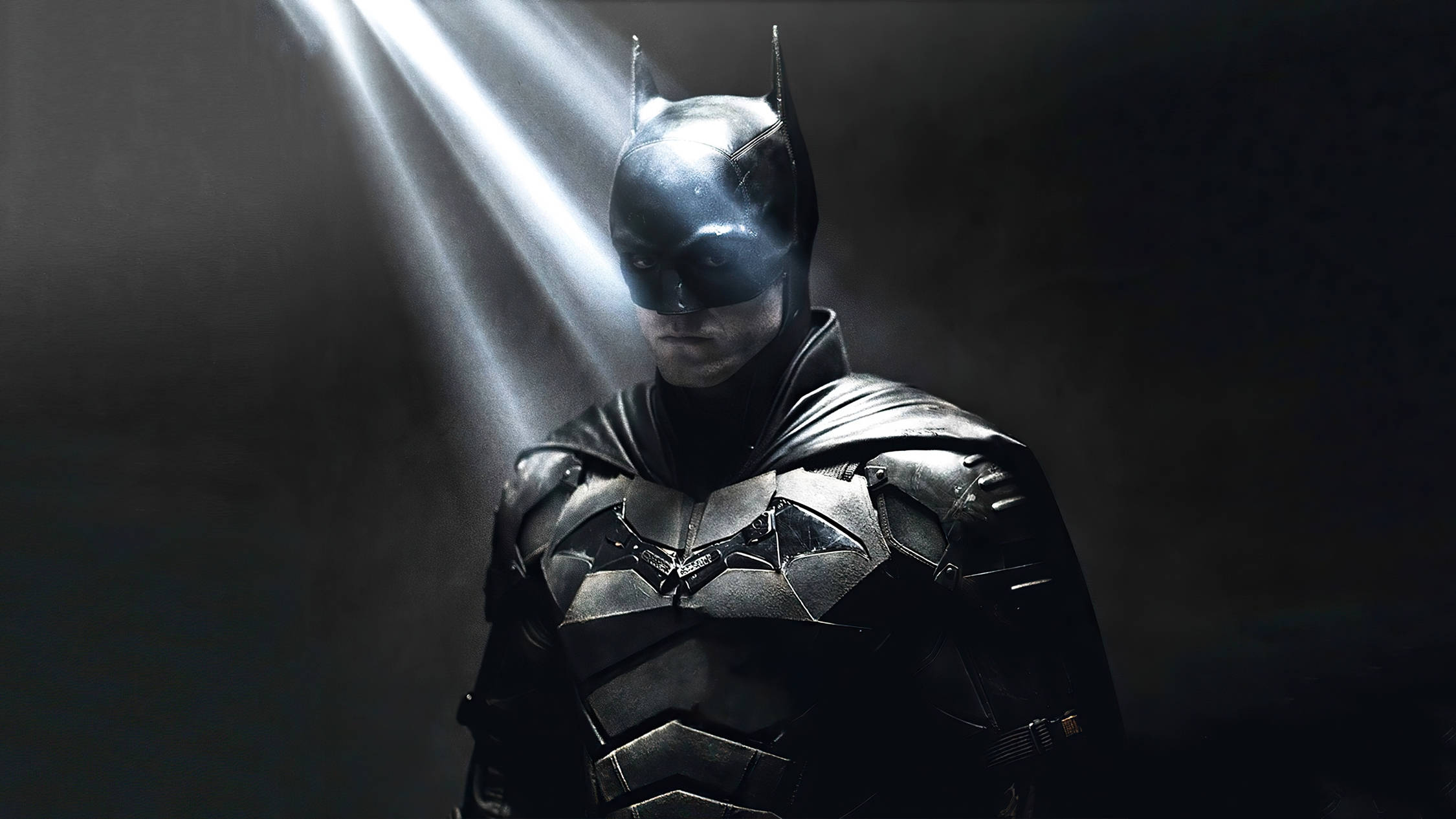 Batman, armored suit, spotlight, Full HD Desktop Wallpaper