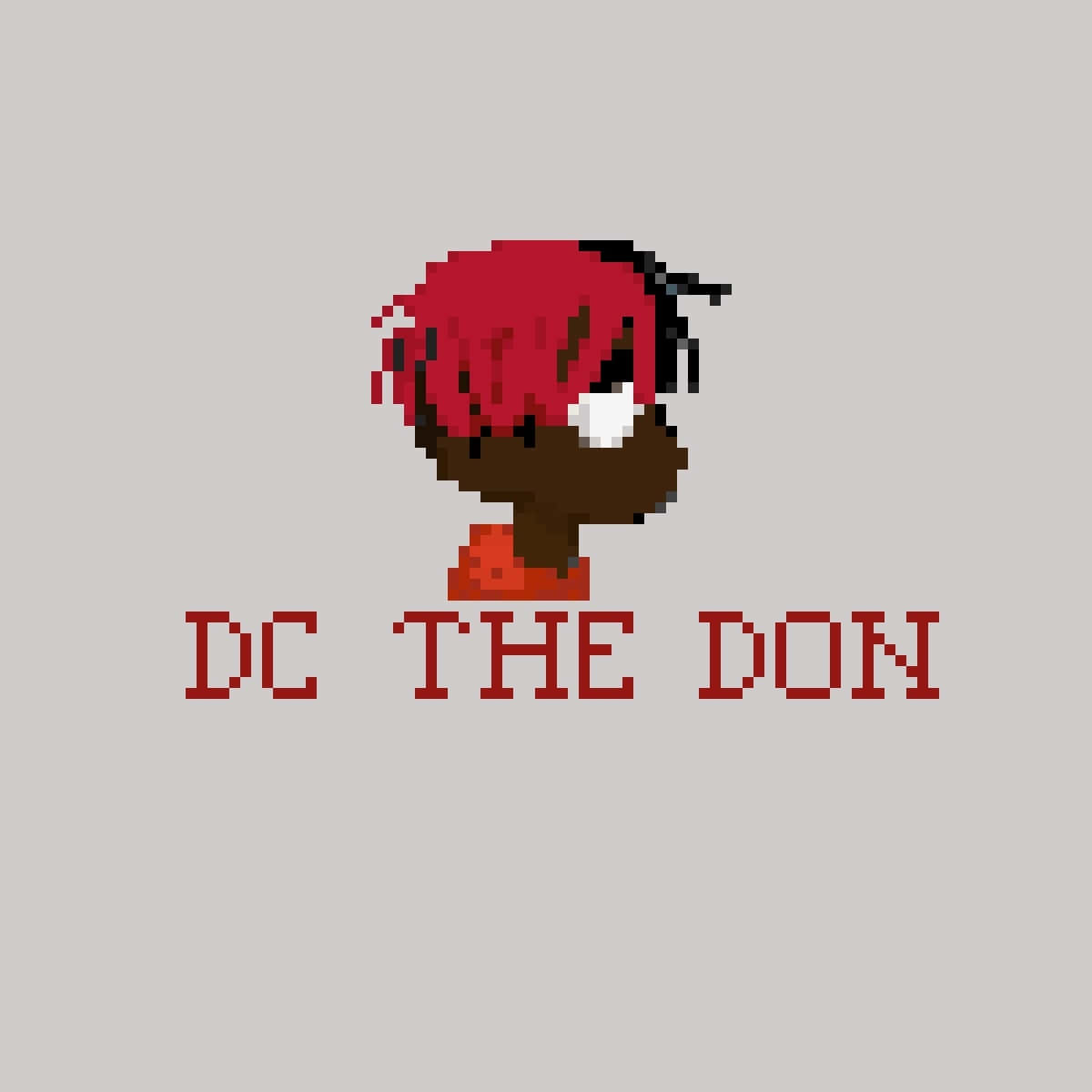D C The Don, pixel art, red hair, SD Desktop Wallpaper