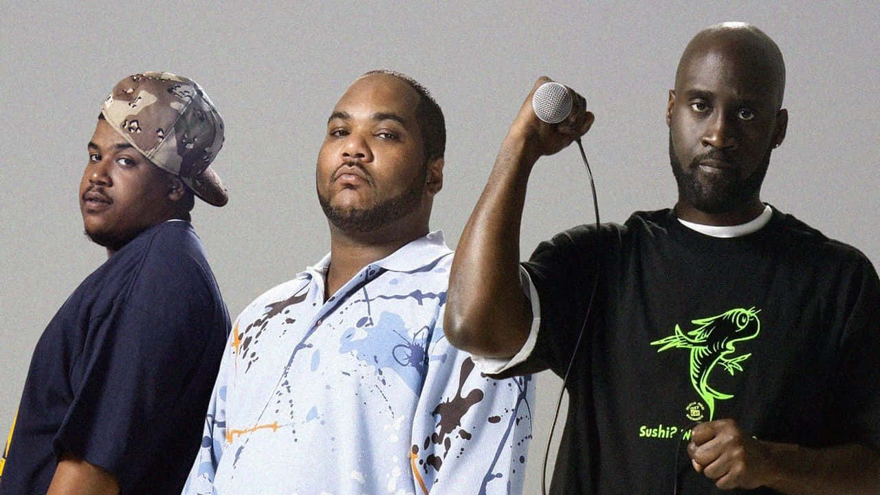 De La Soul, sushi fish graphic t-shirt, microphone, HD Desktop Wallpaper
