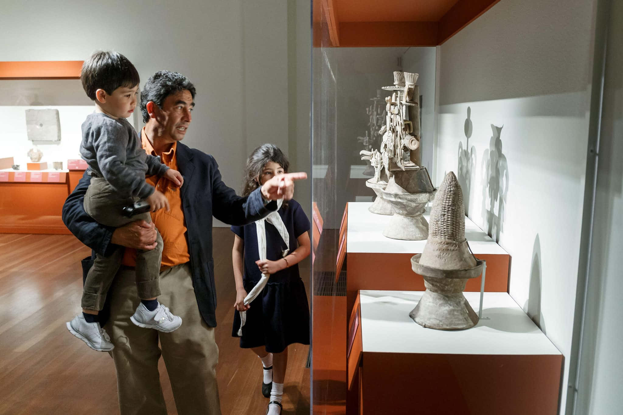 family, art museum, ancient artifacts, Full HD Desktop Wallpaper